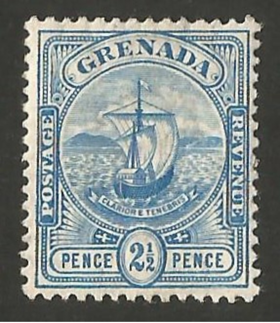 Grenada.  1906 Coat Of Arms. 2 1/2. SG 80. MH - Grenada (...-1974)