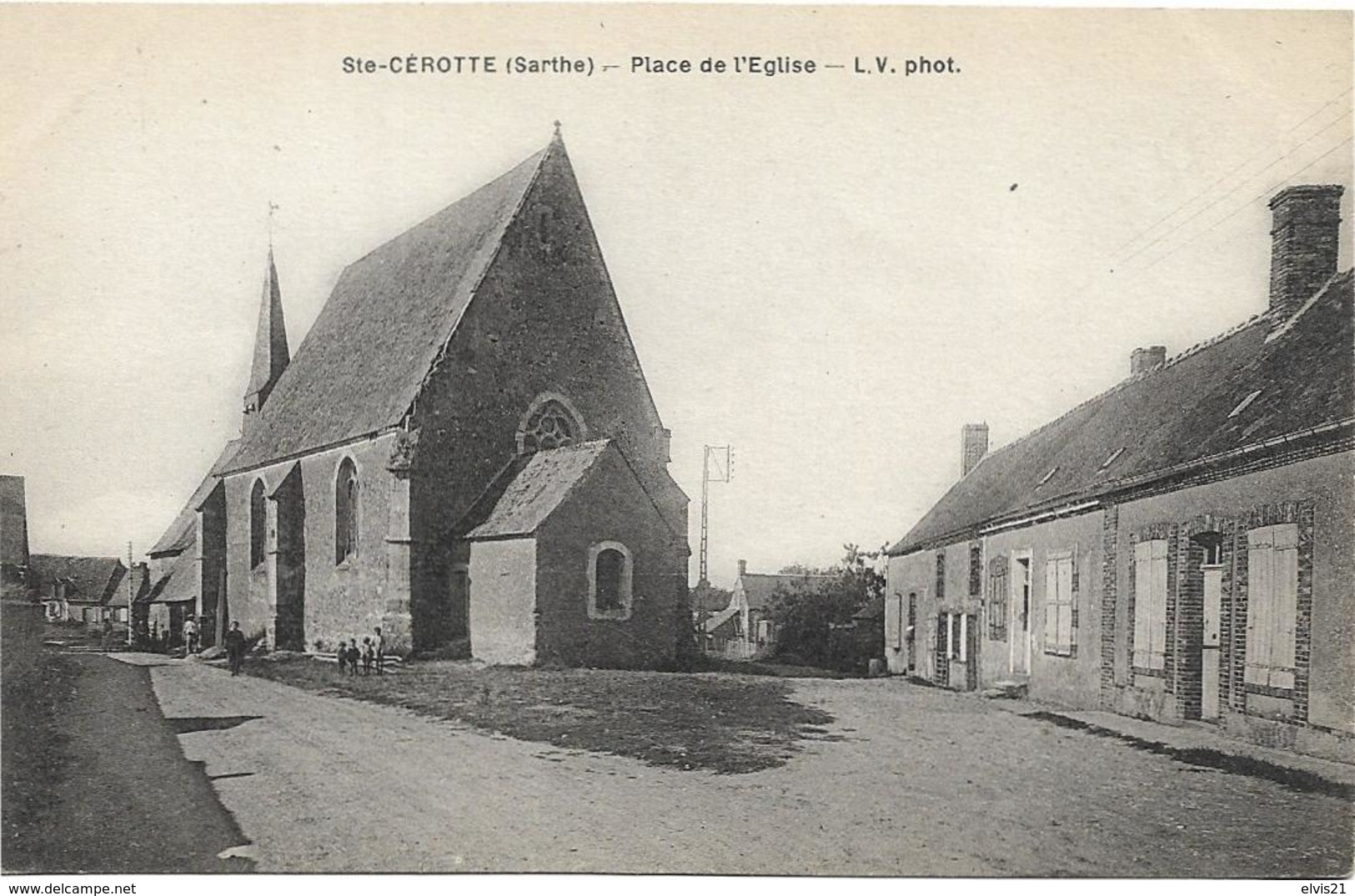 SAINTE CEROTTE Place De L' Eglise - Autres & Non Classés