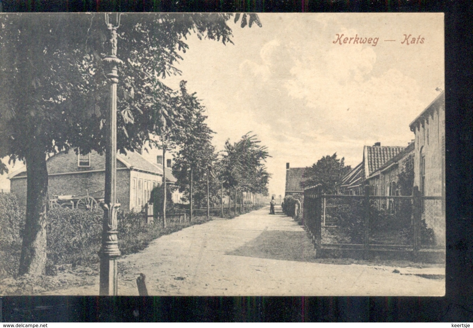 Kats - Kerkweg - 1921 - Sonstige & Ohne Zuordnung