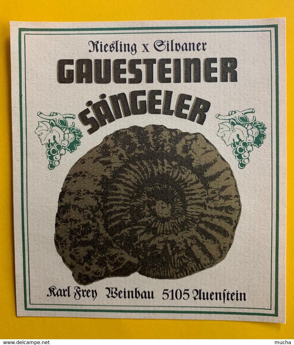 10446 - Riesling X Sylvaner Gauesteiner Sängeler Suisse - Autres & Non Classés