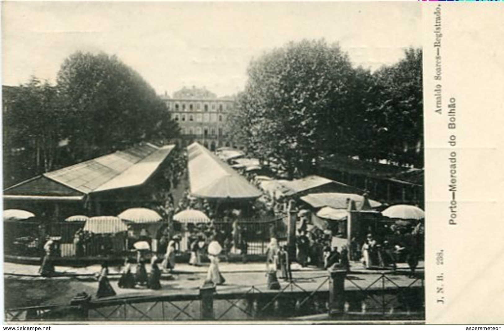 PORTO - MERCADO DO BOLHAO. PORTUGAL POSTAL CPA CIRCA 1900's NON CIRCULÉ -LILHU - Porto