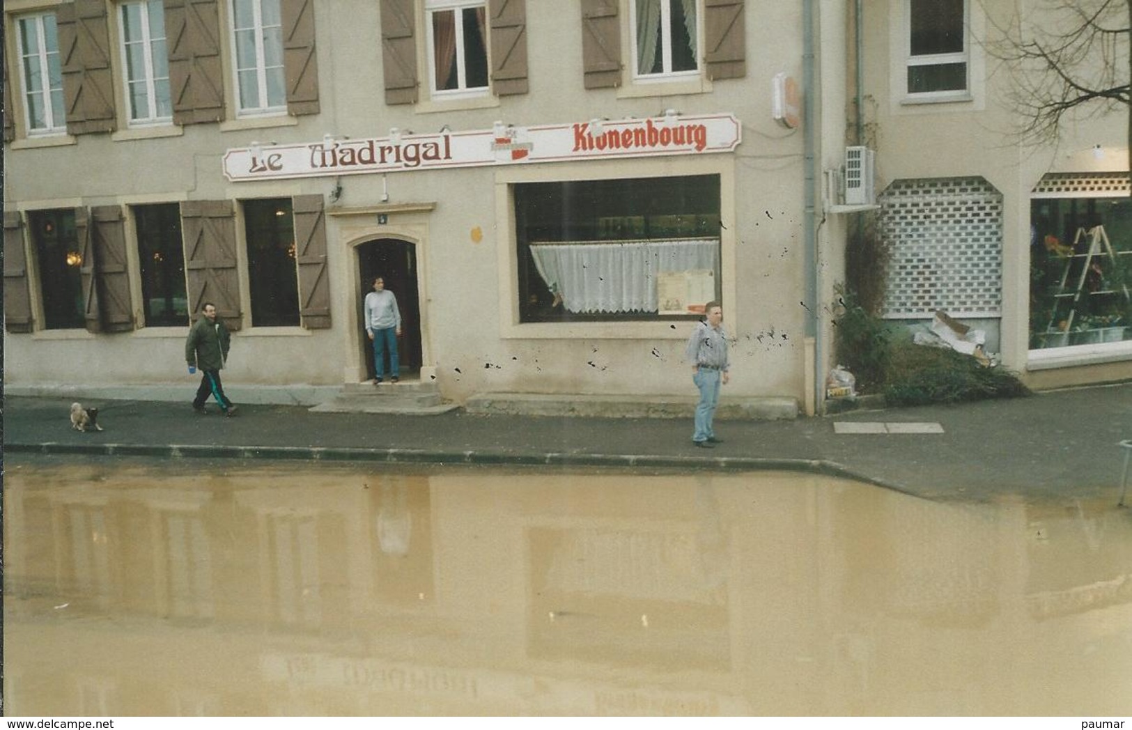 10x15  Metz  Magny Le Madrigal   La Seille A Debordée    Innodatione 1977 - Metz