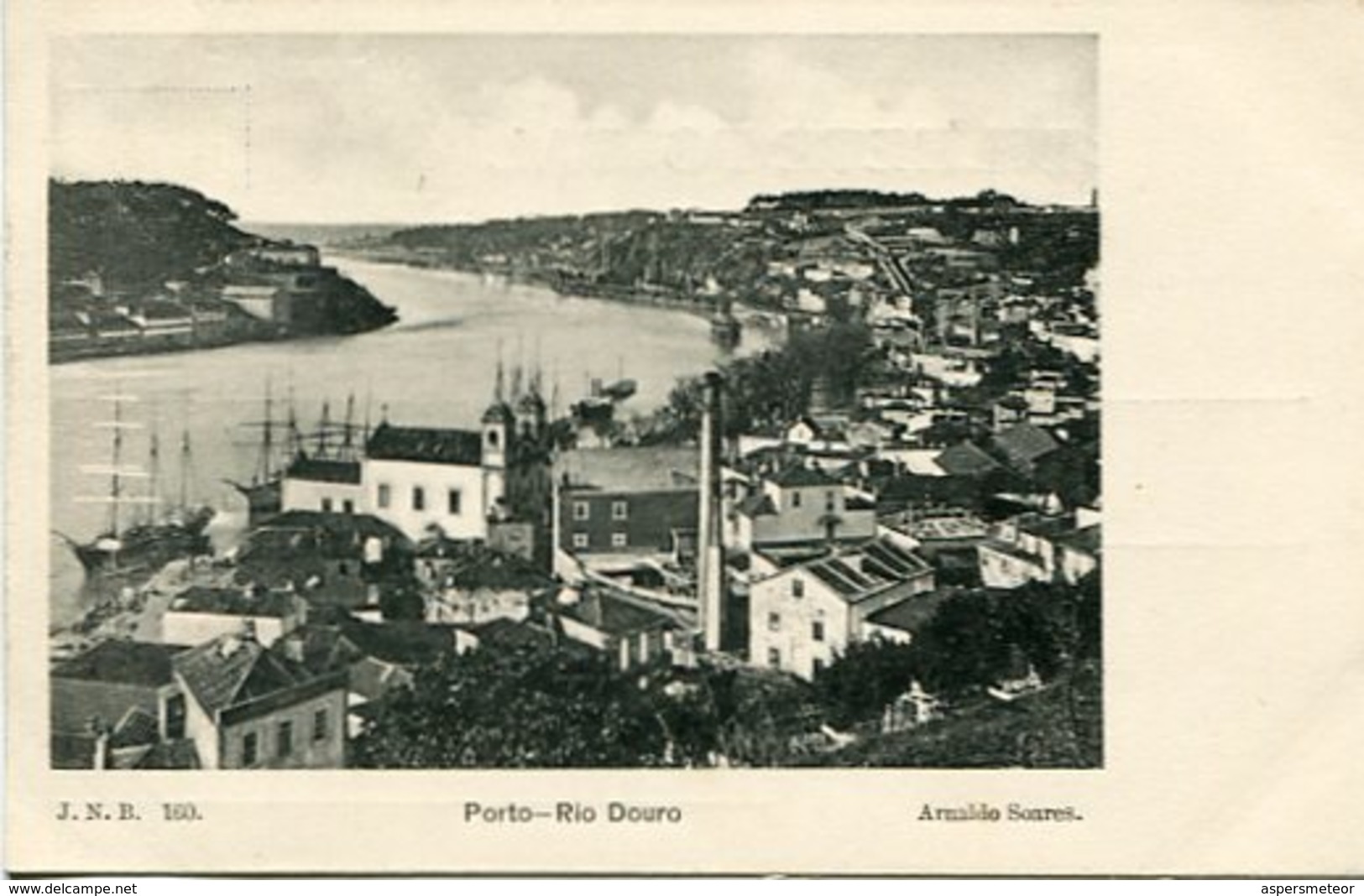 PORTO - RIO DOURO. PORTUGAL POSTAL CPA CIRCA 1900's NON CIRCULÉ -LILHU - Porto