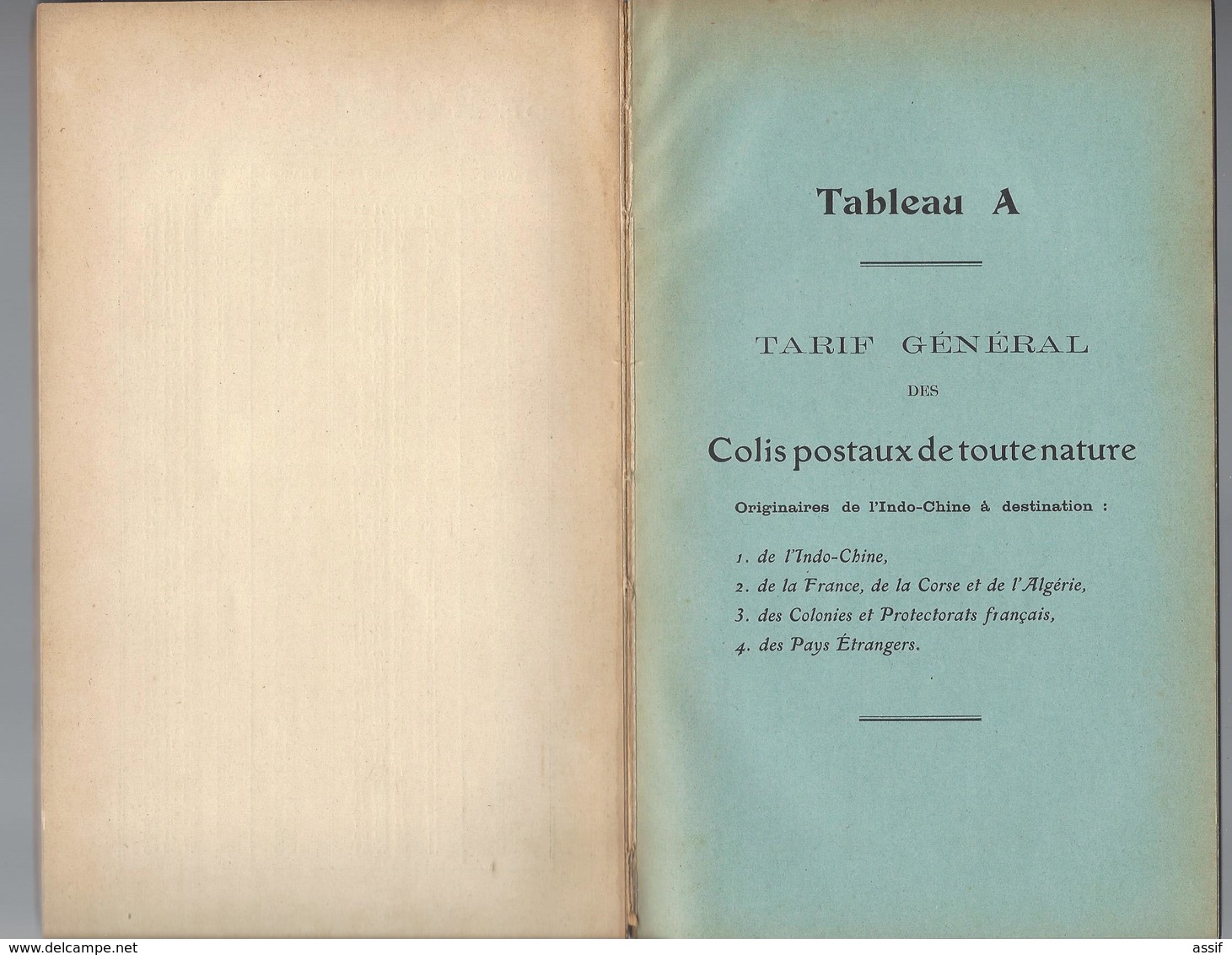 INDOCHINE POSTES  Louis Desachy : Guide Postal Indo-Chinois br. 258 p. ( + 70 p. ) 1904