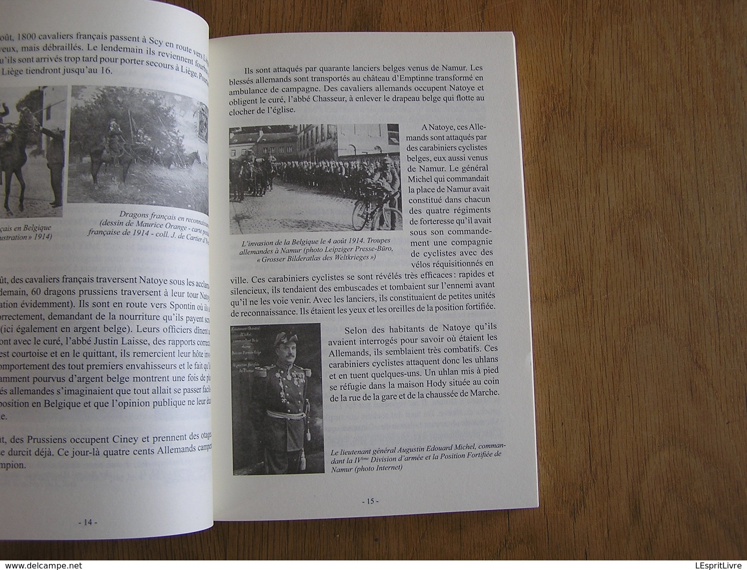 MEMOIRES DES VILLAGES DU HAUT BOCQ N° 9 Régionalisme Emptinne Hamois Scy Mohiville Invasion Allemande Guerre 14 18 - Guerre 1914-18