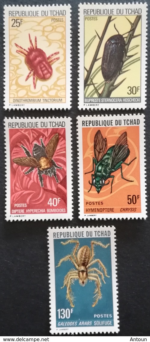 Chad  1974 Insects - Chad (1960-...)