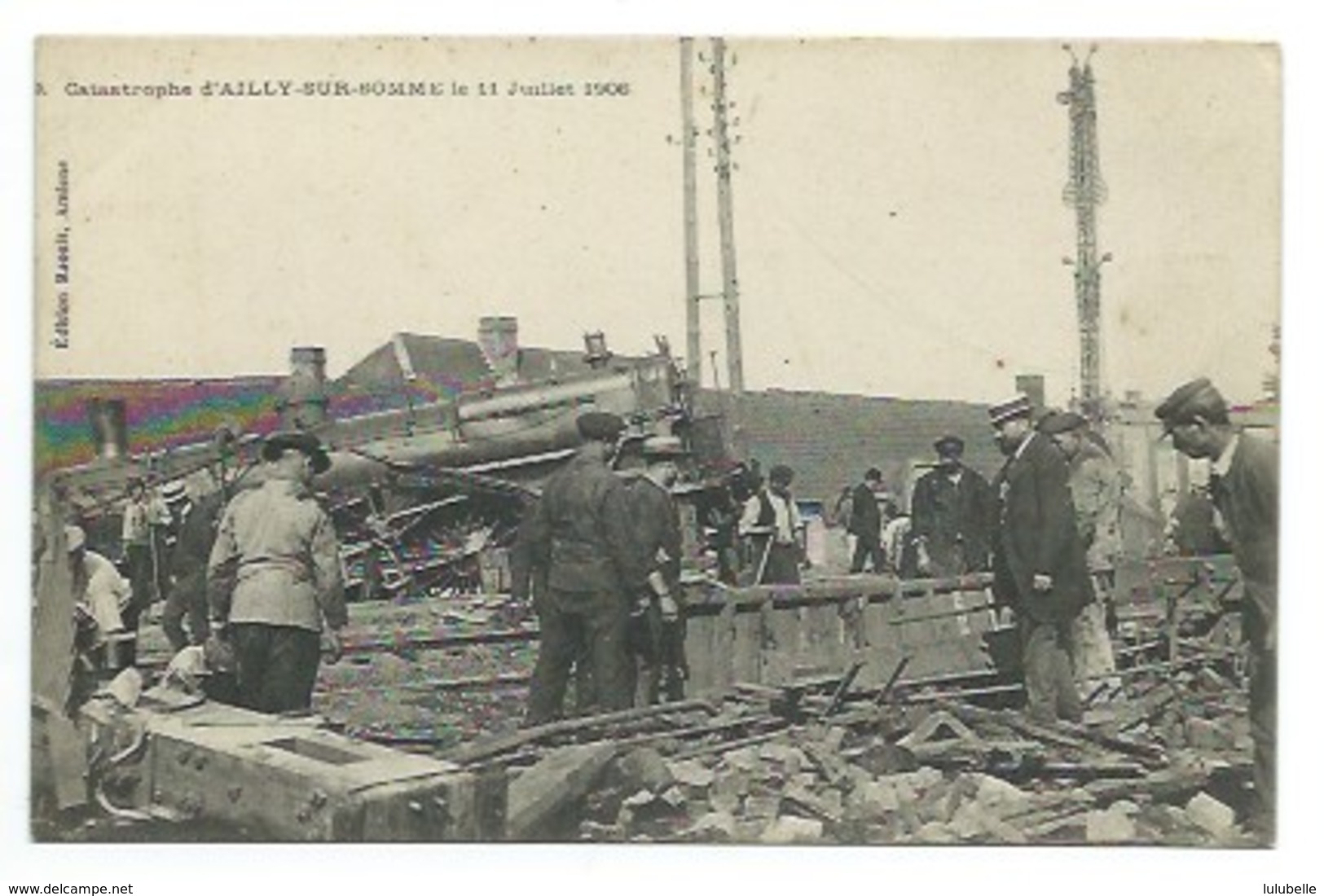 80 - Catastrophe D'AILLY-SUR-SOMME - 11 Juillet 1906 - CPA - Autres & Non Classés