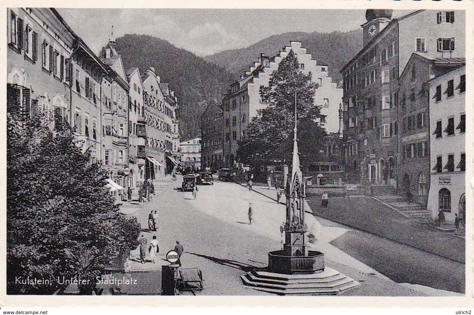 AK Kufstein - Unterer Stadtplatz - 1956 (40848) - Kufstein