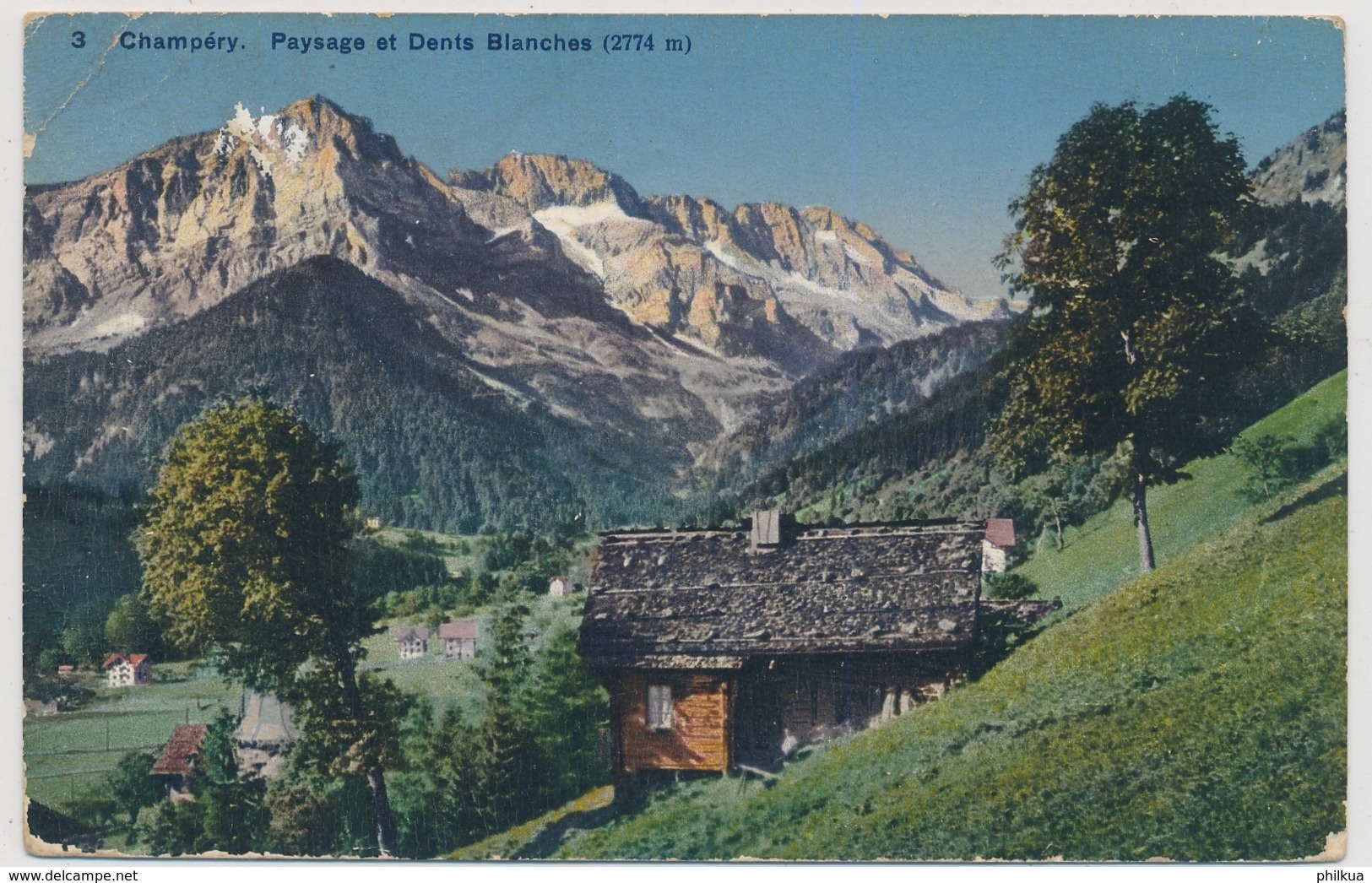 Champéry Paysage Et Dents Blanches - Champéry