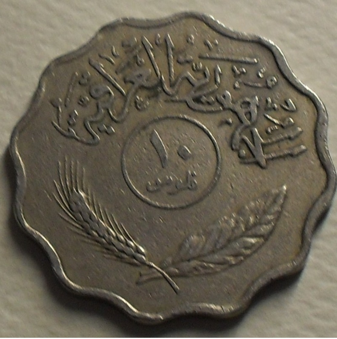 1967 - Irak - Iraq - 1387 - 10 FILS - KM 126 - Iraq