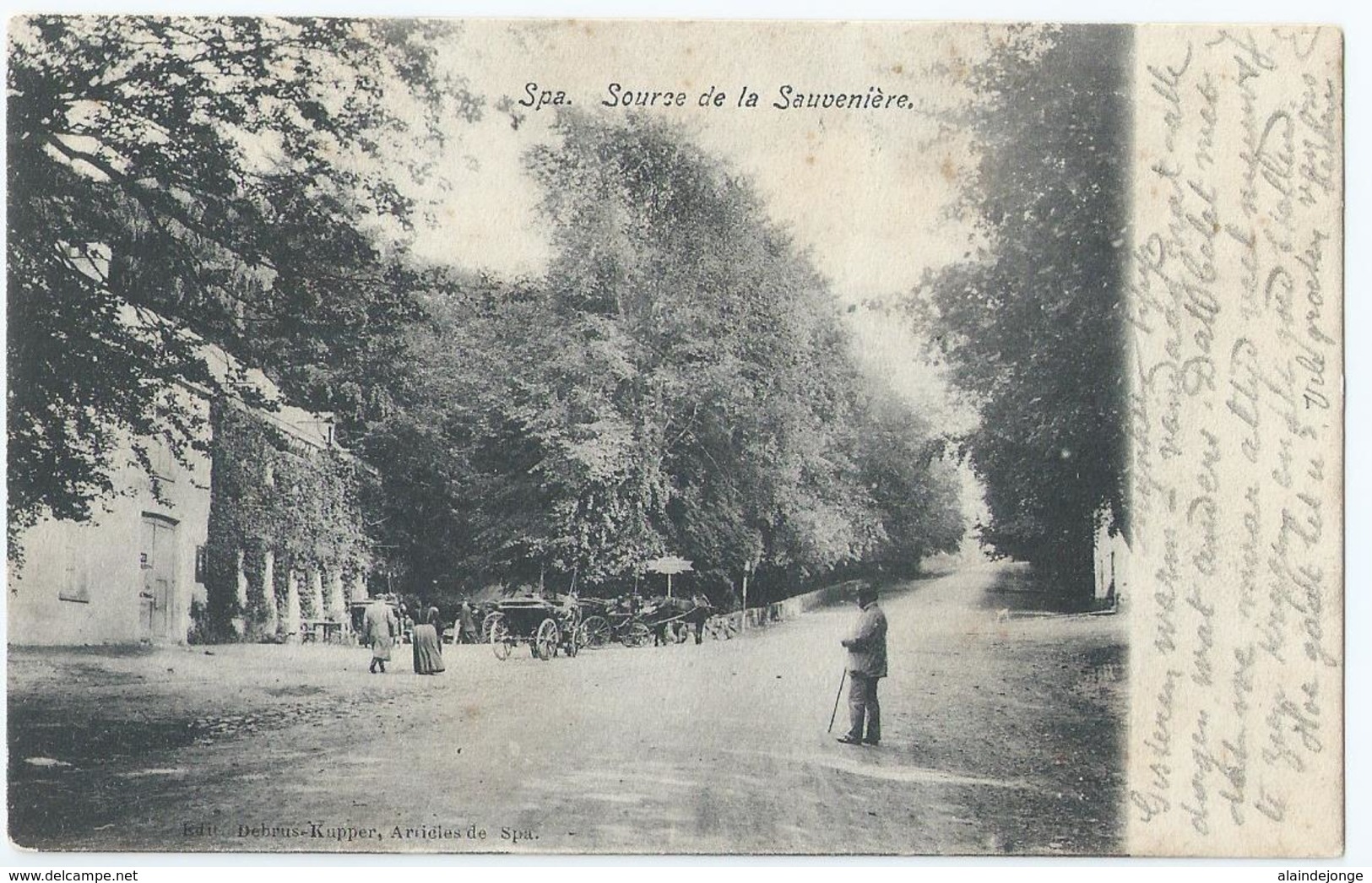 Spa - Source De La Sauvenière - Edit. Debrus-Kupper - 1905 - Spa