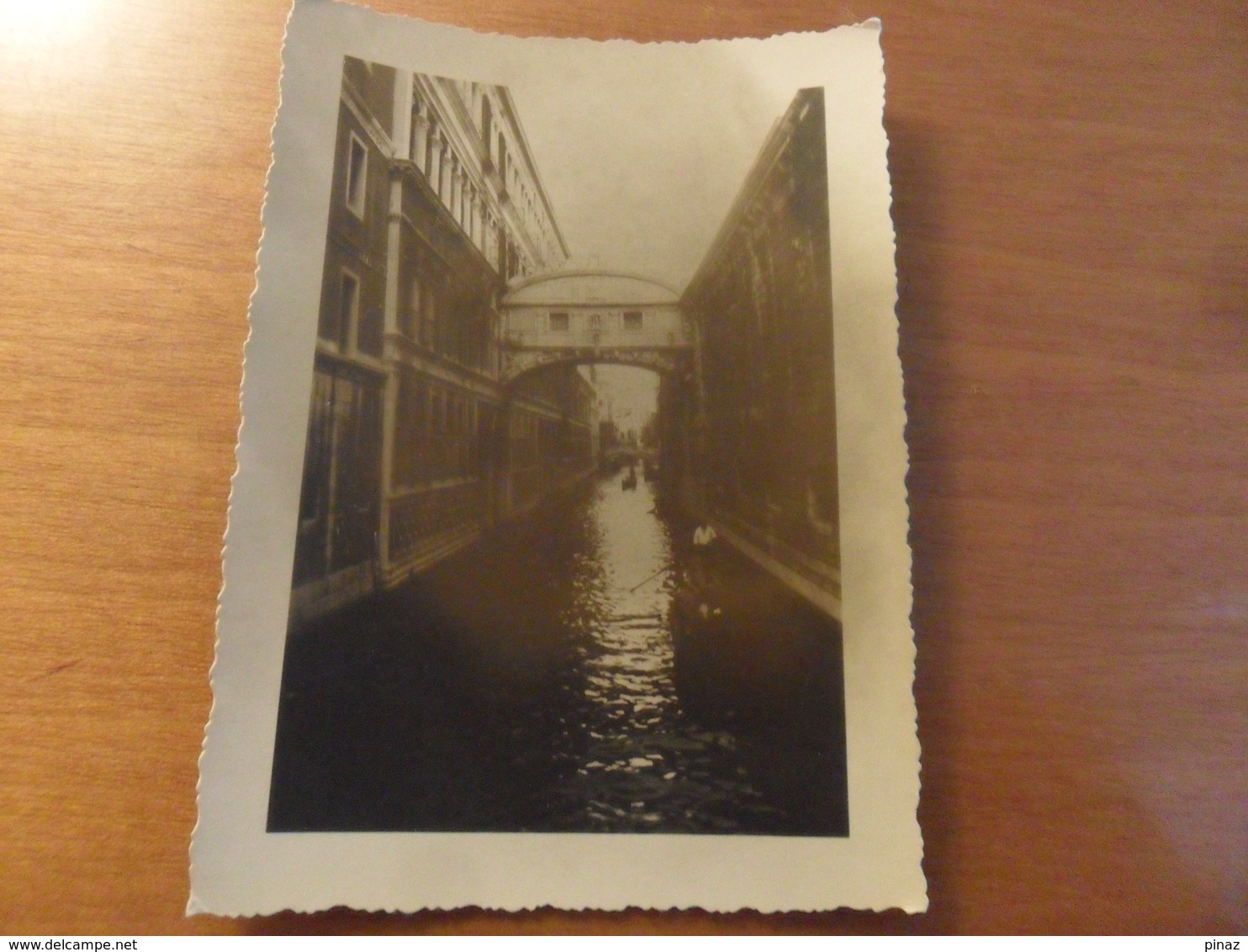 Foto  Venezia Ponte Dei Sospiri 1953 - Persone Anonimi
