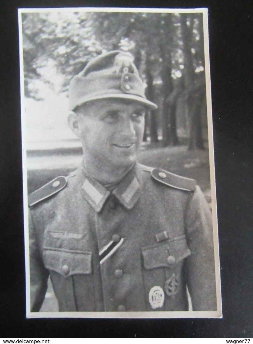 Postkarte / Fotokarte Soldat Mit Orden / EK2 - Gebirgsjäger? - 1942 - Weltkrieg 1939-45