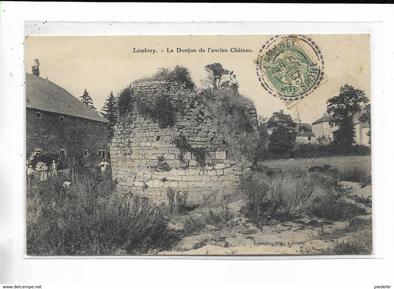 70 - LAMBREY - Le Donjon De L' Ancien Château. - Autres & Non Classés