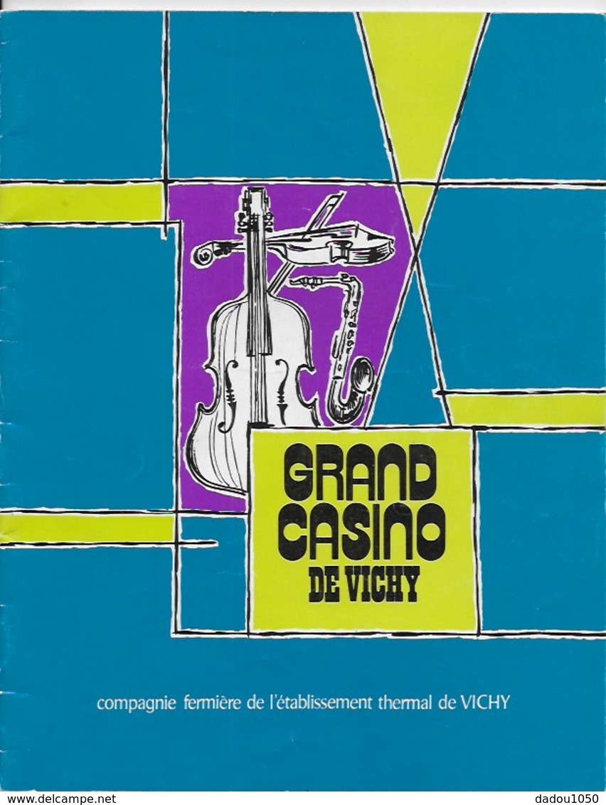 Grand Casino De Vichy - Programmes