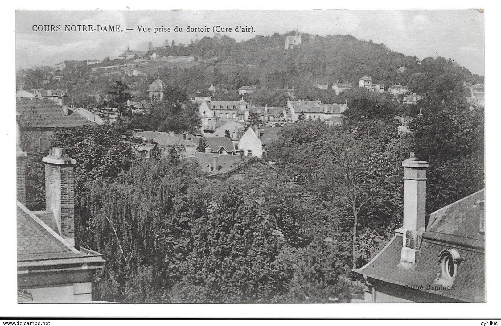 54 - COURS-NOTRE-DAME - VUE PRISE DU DORTOIR - Nancy