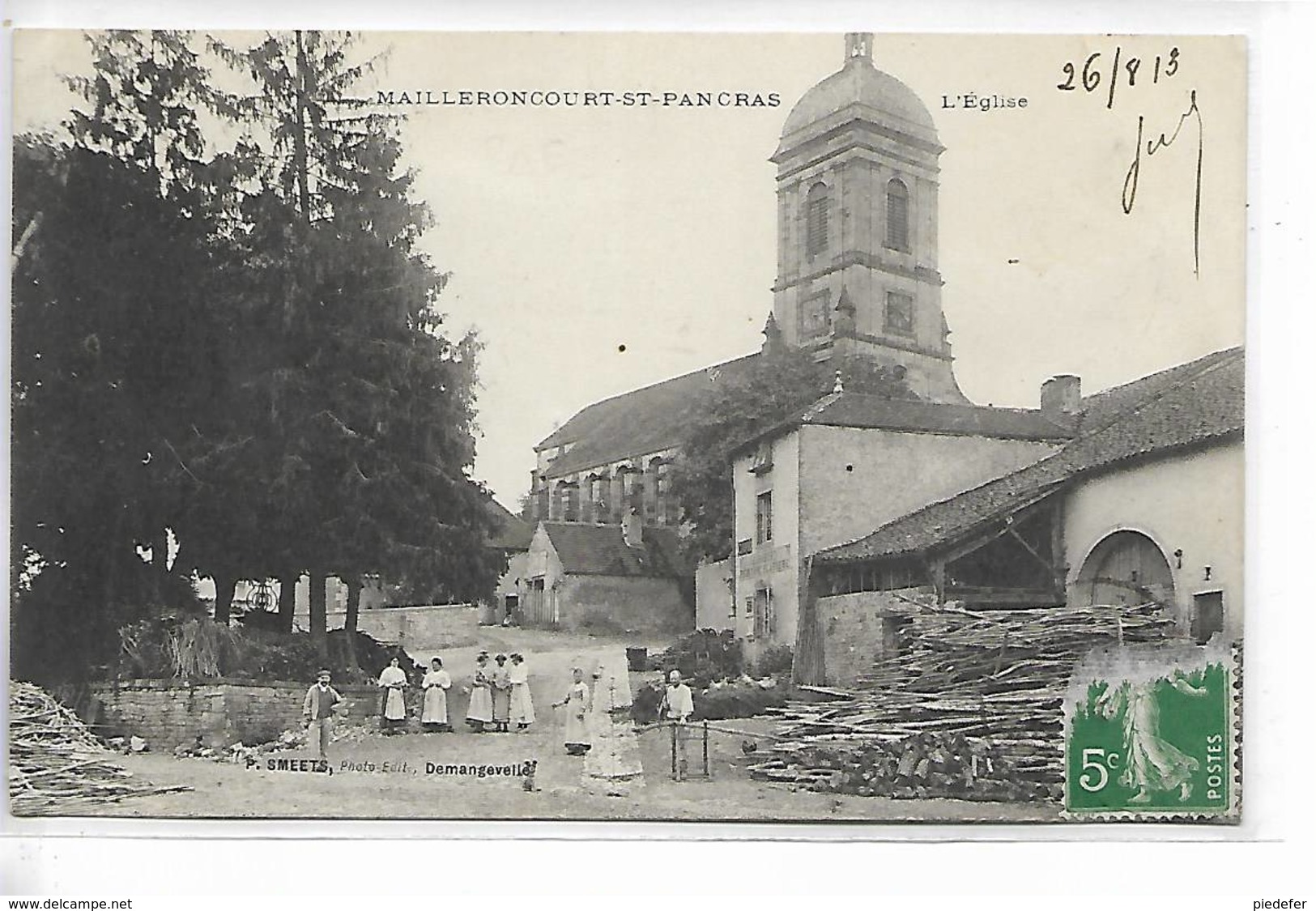 70 - MAILLERONCOURT-ST-PANCRAS - L' Eglise. Carte Animée - Autres & Non Classés