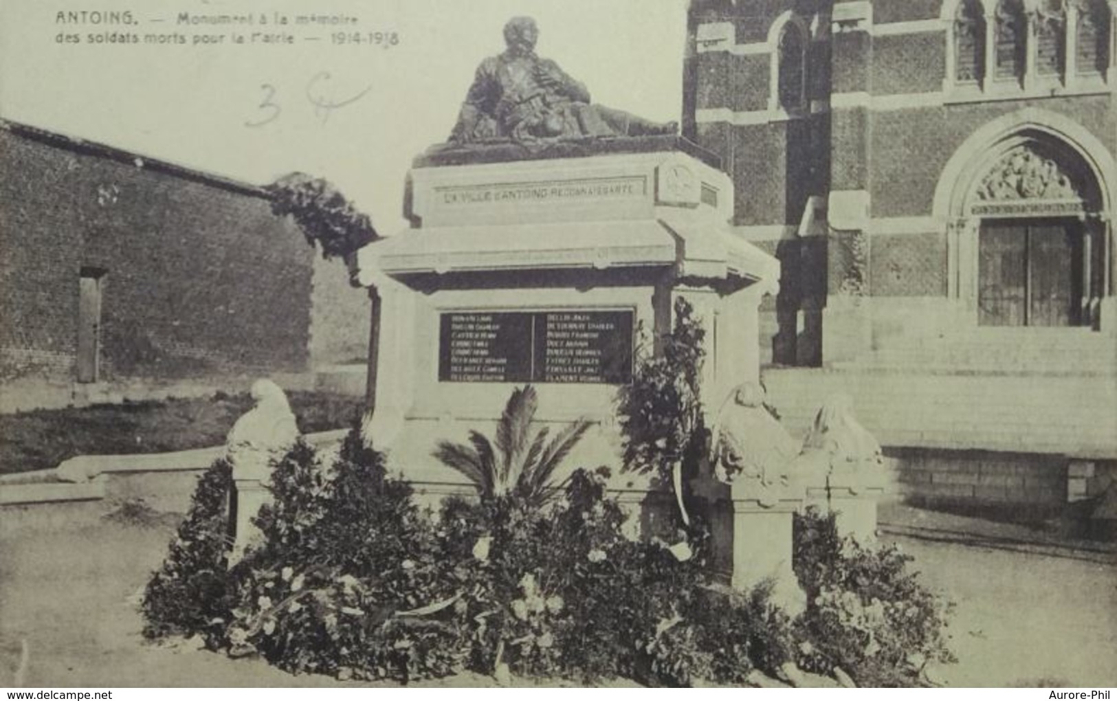 Antoing Monument à La Mémoire Des Soldats Morts Pour La Patrie - Antoing