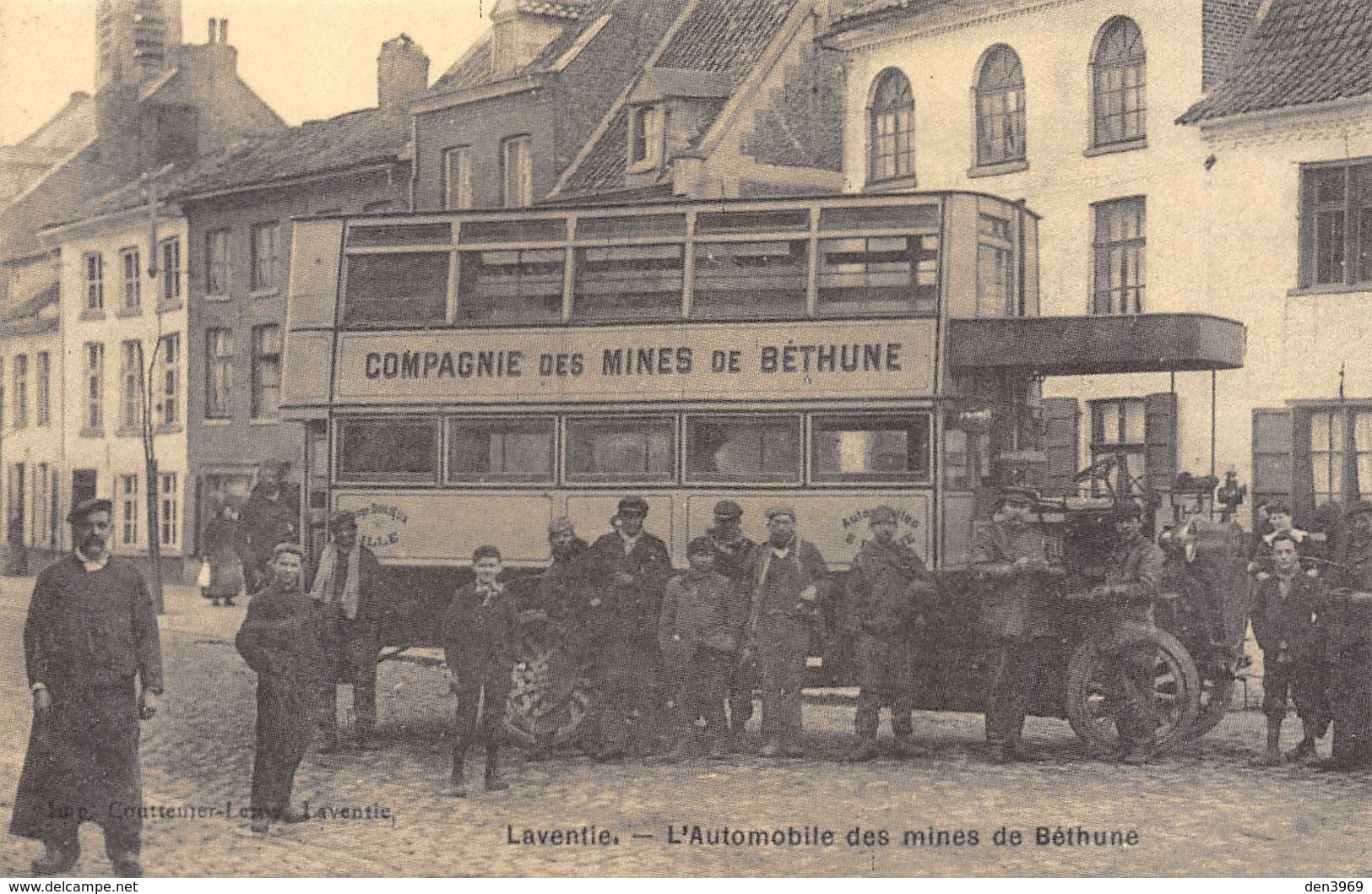 Laventie - L'Automobile Des Mines De Béthune - Autobus - Cecodi 1037 - Laventie