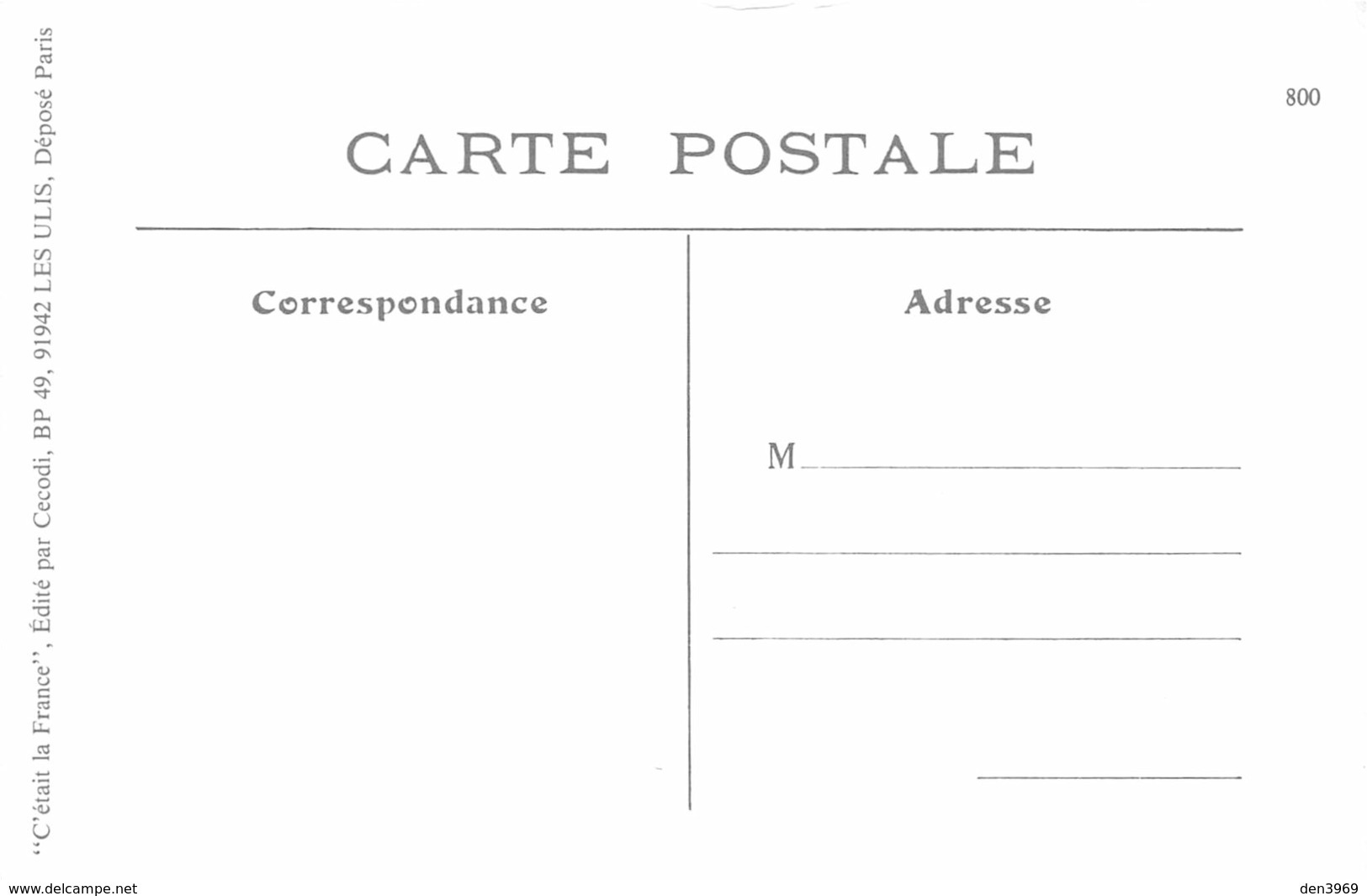 PARIS - Halles Centrales - Le Père La Serrure - Cecodi N'800 - Konvolute, Lots, Sammlungen