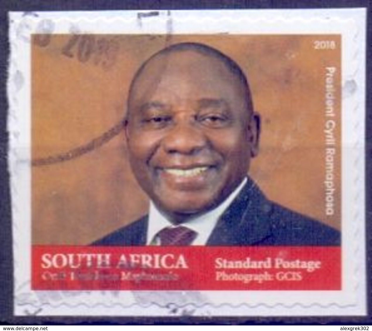 Used South Africa 2018, Matamela Cyril Ramaphosa 1V S-a. - Usados