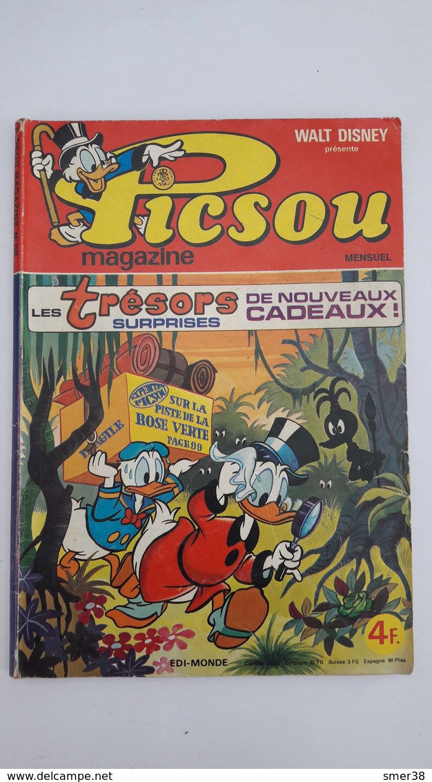 Picsou Magazine   - N°68 - 1977 - Picsou Magazine