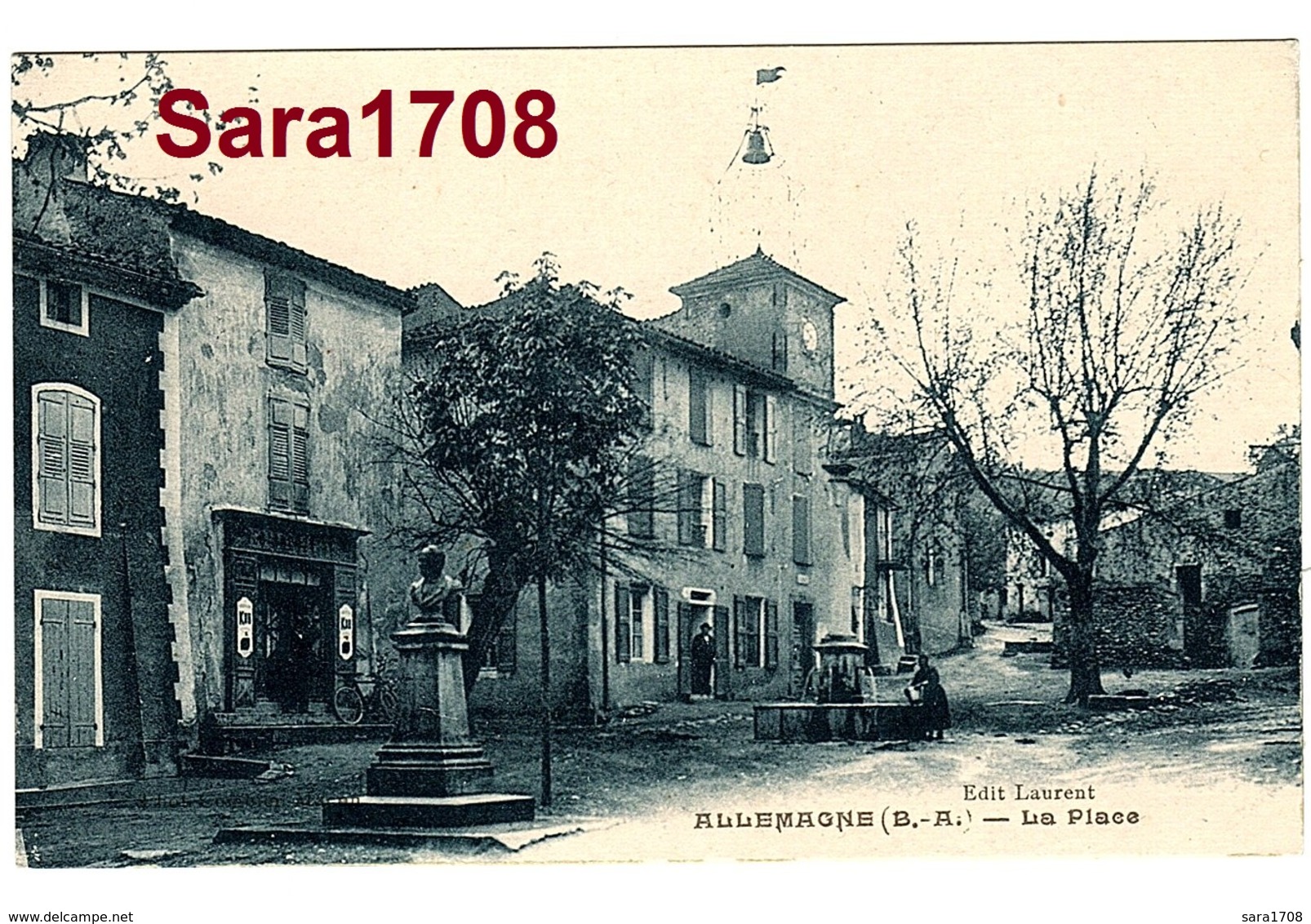 04 ALLEMAGNE, La Place. éditeur LAURENT. ( VOIR SCAN ). - Autres & Non Classés