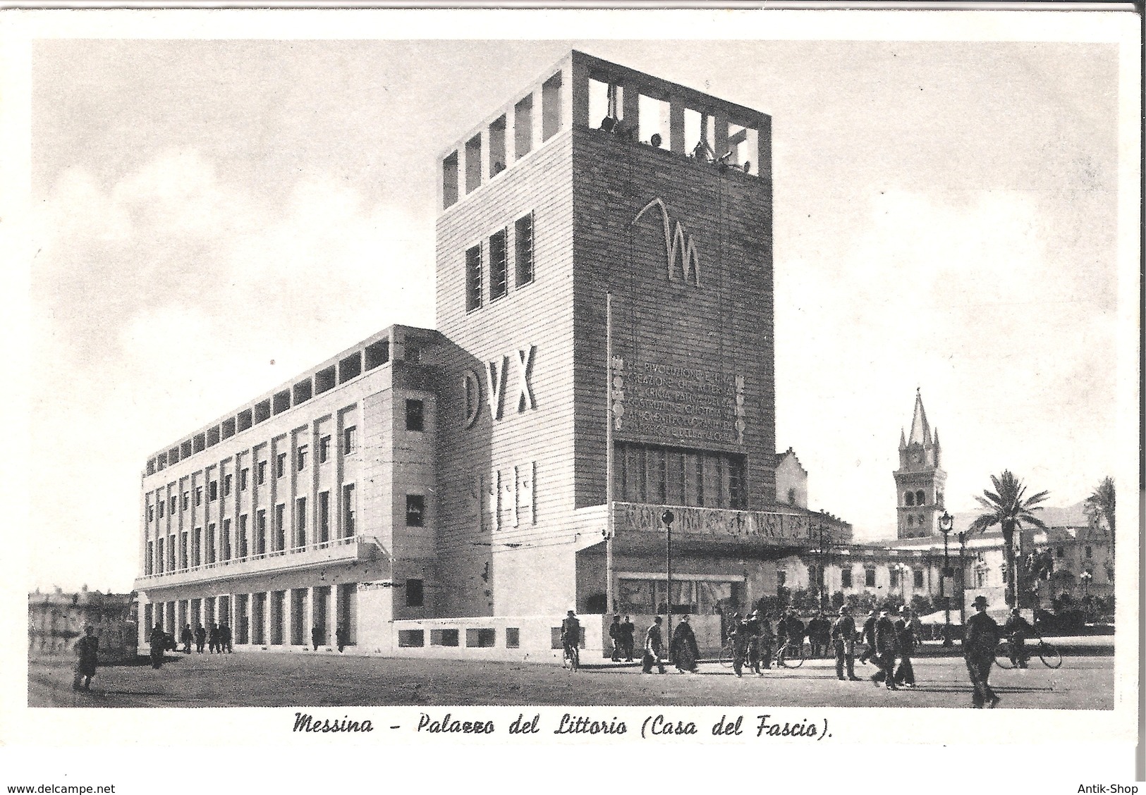 Messina - Palazzo Del Littorio (Casa Del Fascio) V. 1939 (3368) - Messina