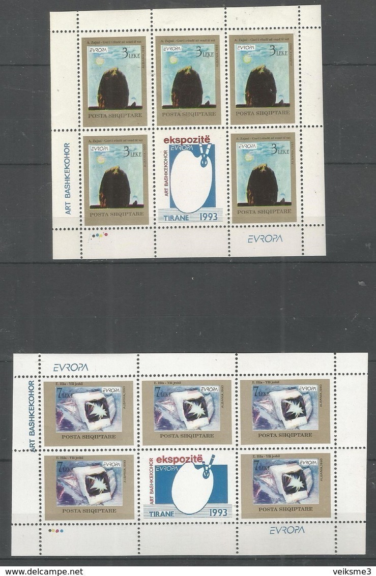 ALBANIA - MNH - Europa-CEPT - Art - 1993 - 1993