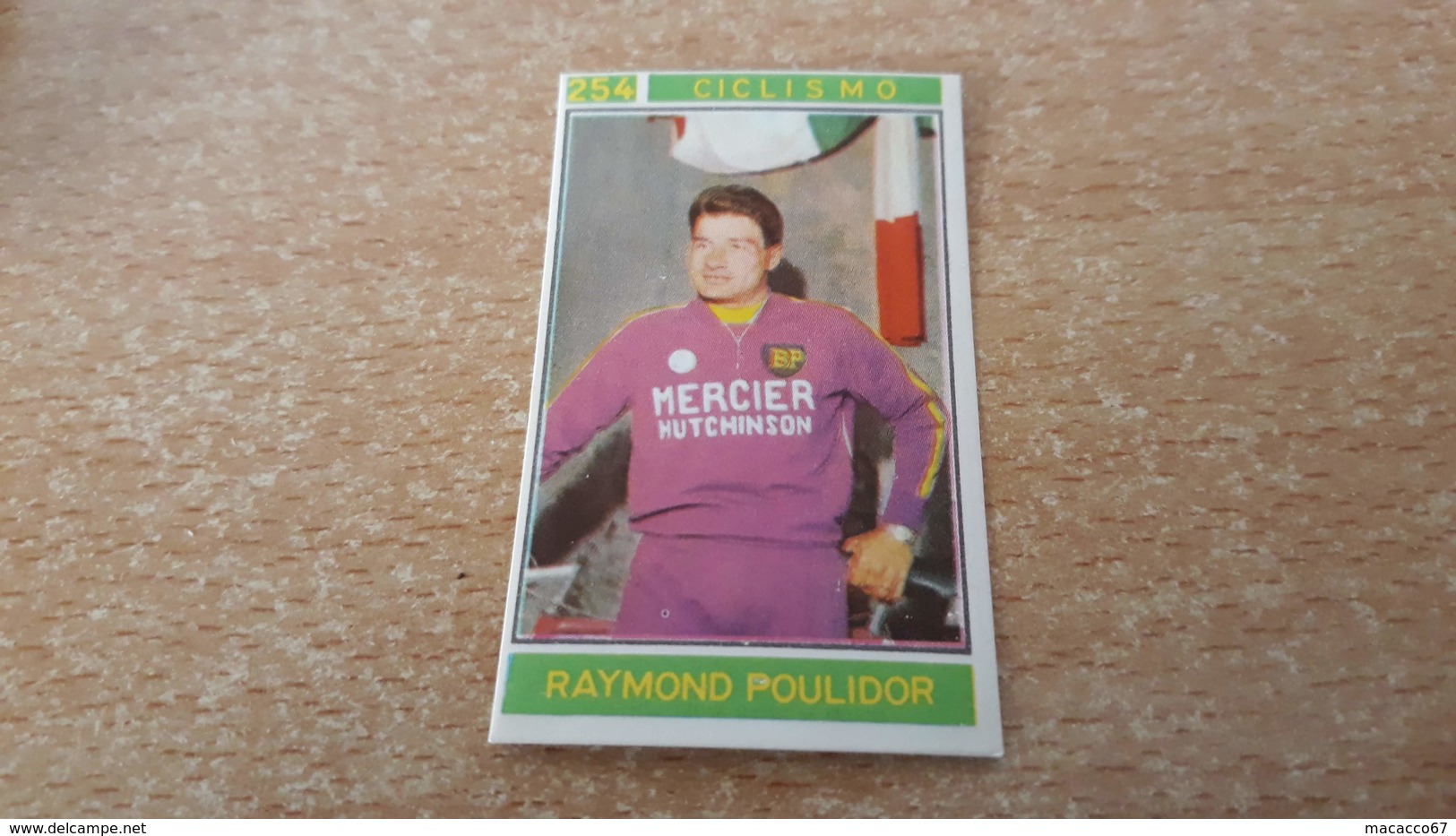 Figurina Panini Campioni Dello Sport 1967 - 254 Raymond Poulidor - Edizione Italiana