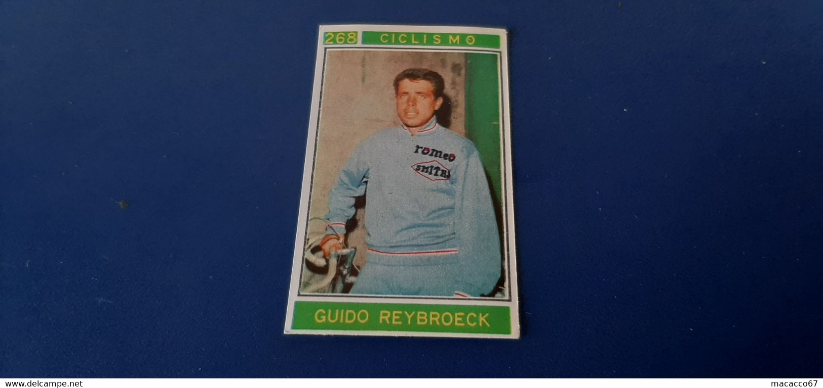 Figurina Panini Campioni Dello Sport 1967 - 268 Guido Reybroeck - Edizione Italiana