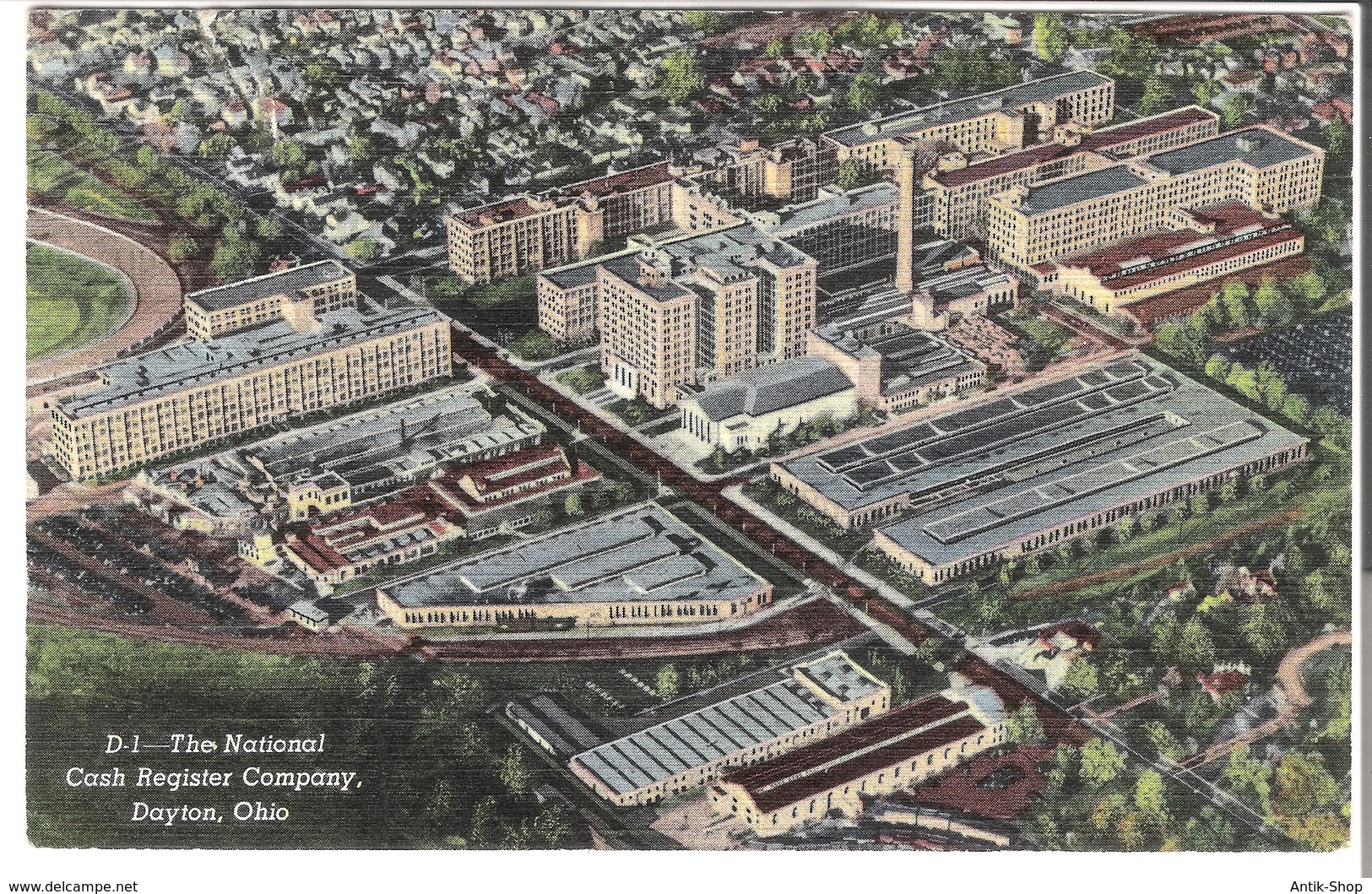 D.1 - The National Cash Register Company, Dayton - OHIO V. 1950 (3372) - Dayton