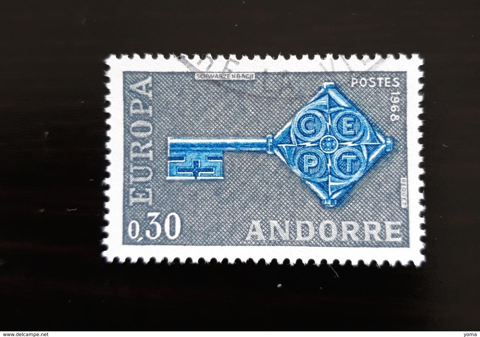N° 188       Europa 1968 - Oblitérés