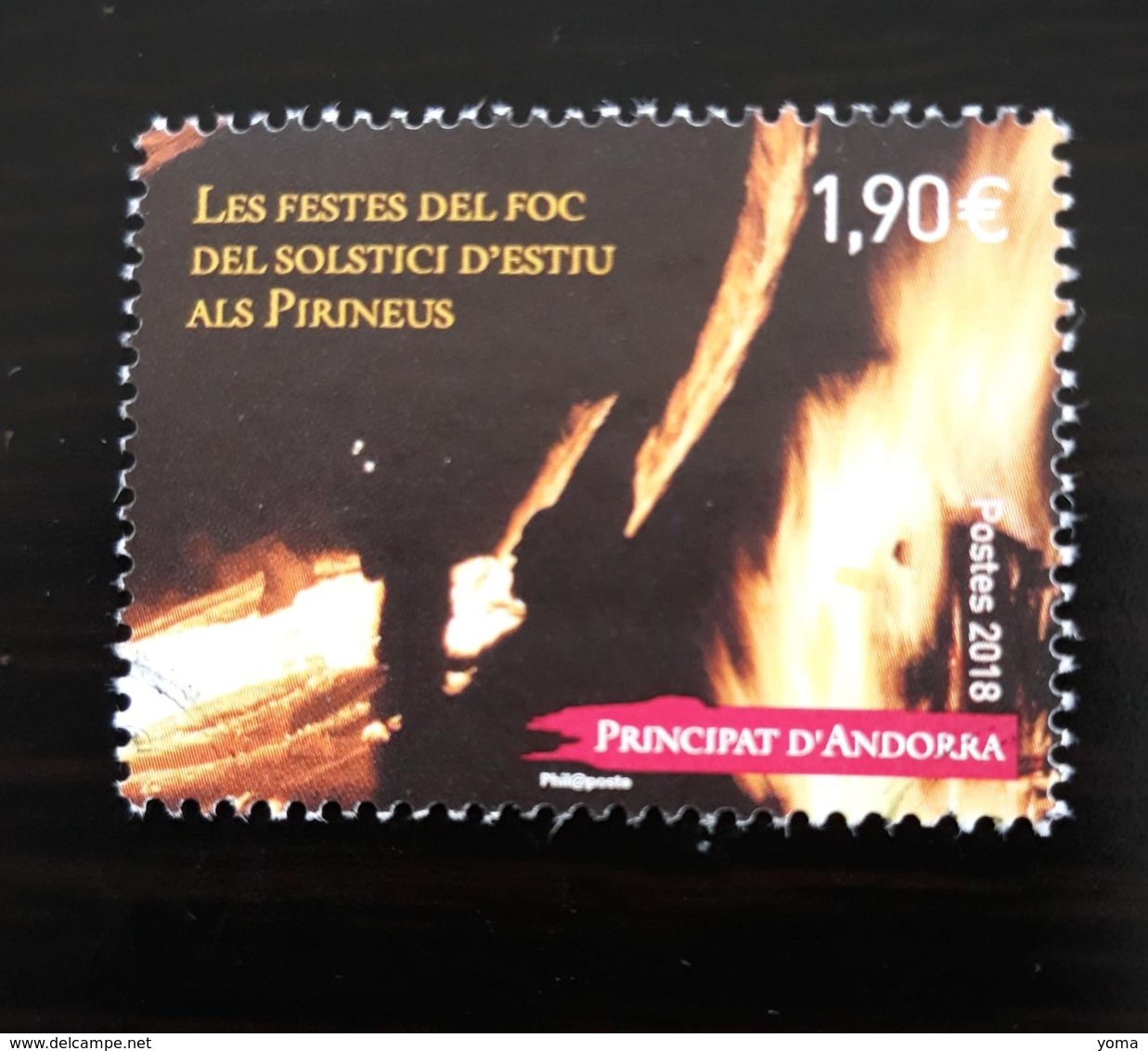 La Fête Du Feu 2018 - Used Stamps