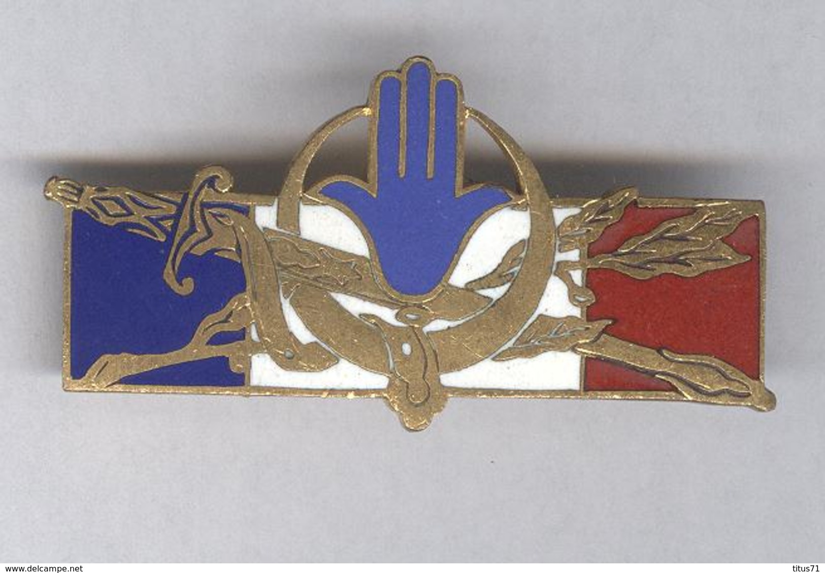 Badge Maintien De L'Ordre En AFN - 2,5 X 5 Cm - Arthus Bertrand - France