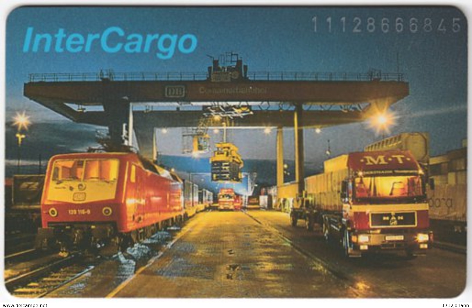 GERMANY K-Serie A-545 - 668 01.92 - Traffic, Train, Truck - MINT - K-Series : Série Clients