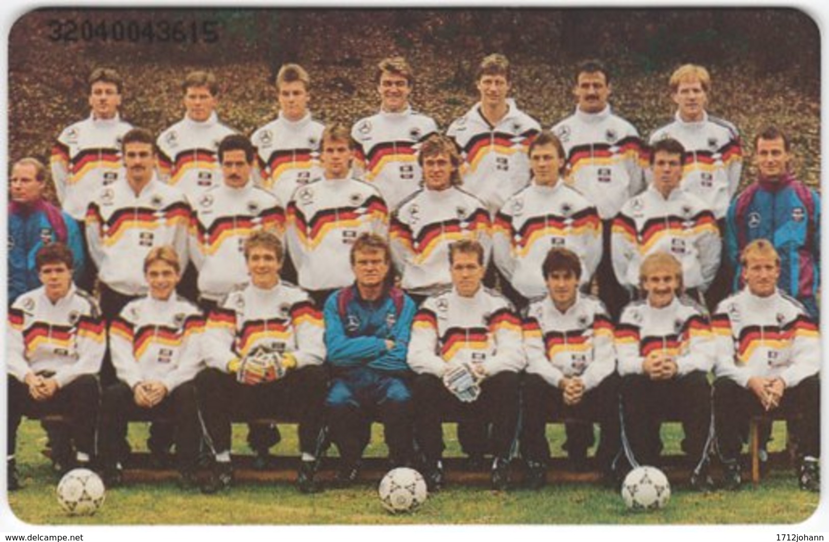 GERMANY K-Serie A-564 - 918 04.92 - Event, Sport, Soccer, National Team - MINT - K-Series: Kundenserie