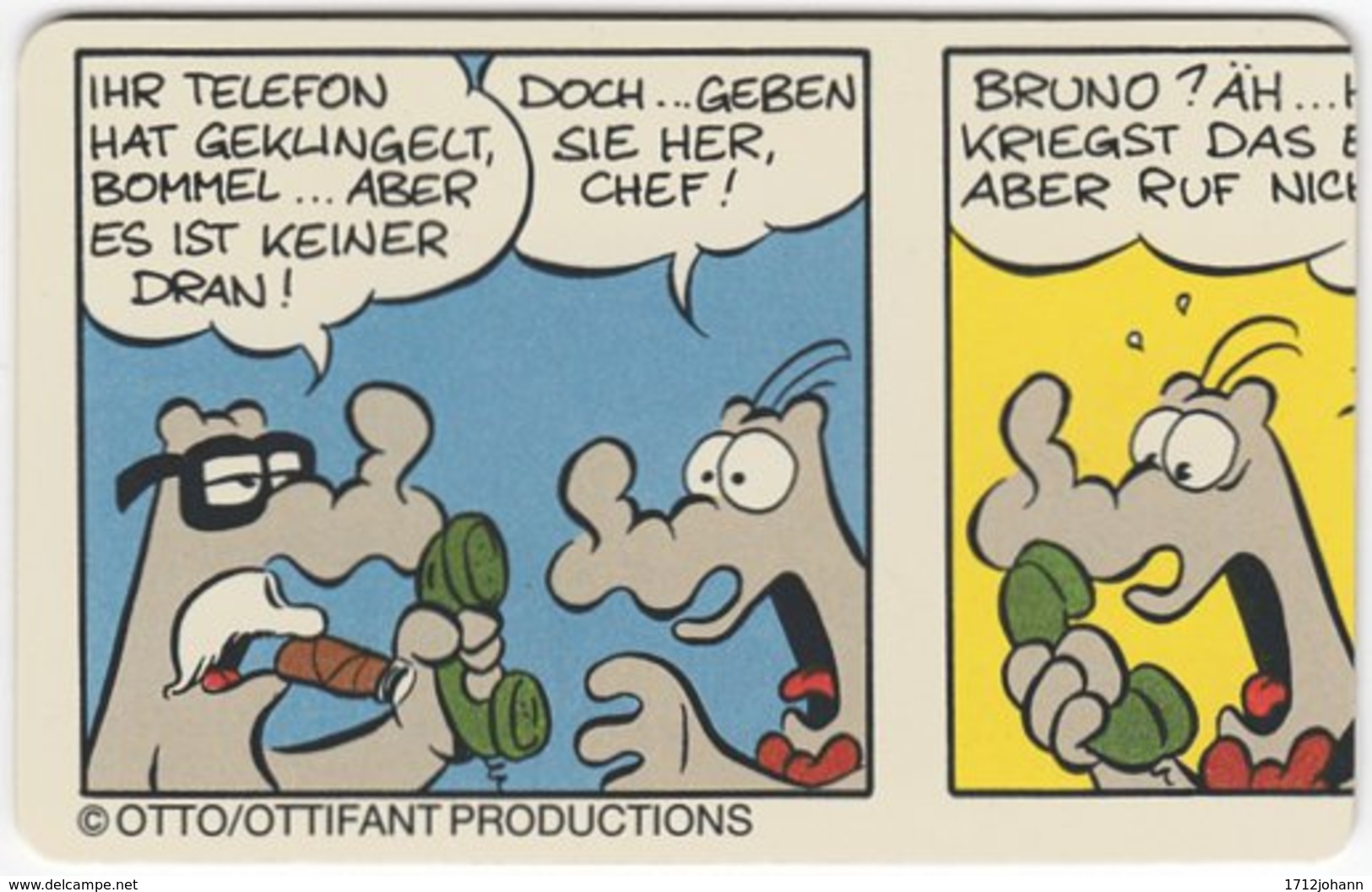GERMANY K-Serie A-568 - 342 09.92 - Cartoon, Comics, Otto - MINT - K-Series : Serie Clientes