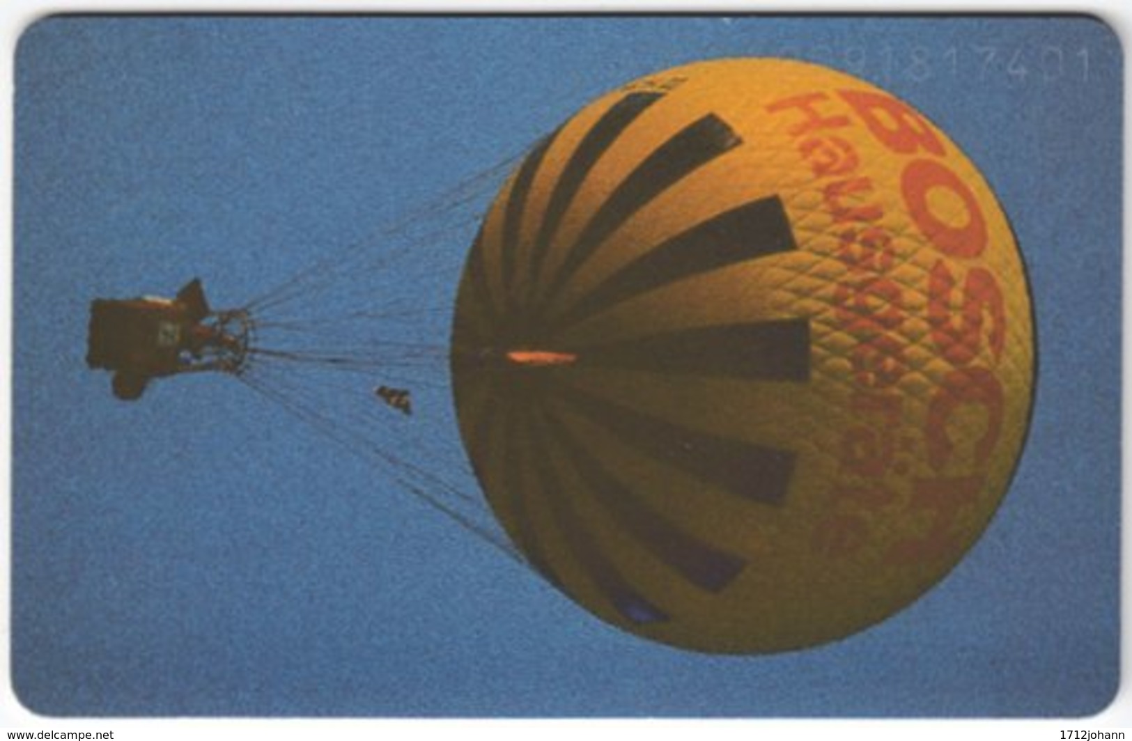 GERMANY K-Serie A-585 - 283 09.92 - Leisure, Ballooning - MINT - K-Series: Kundenserie