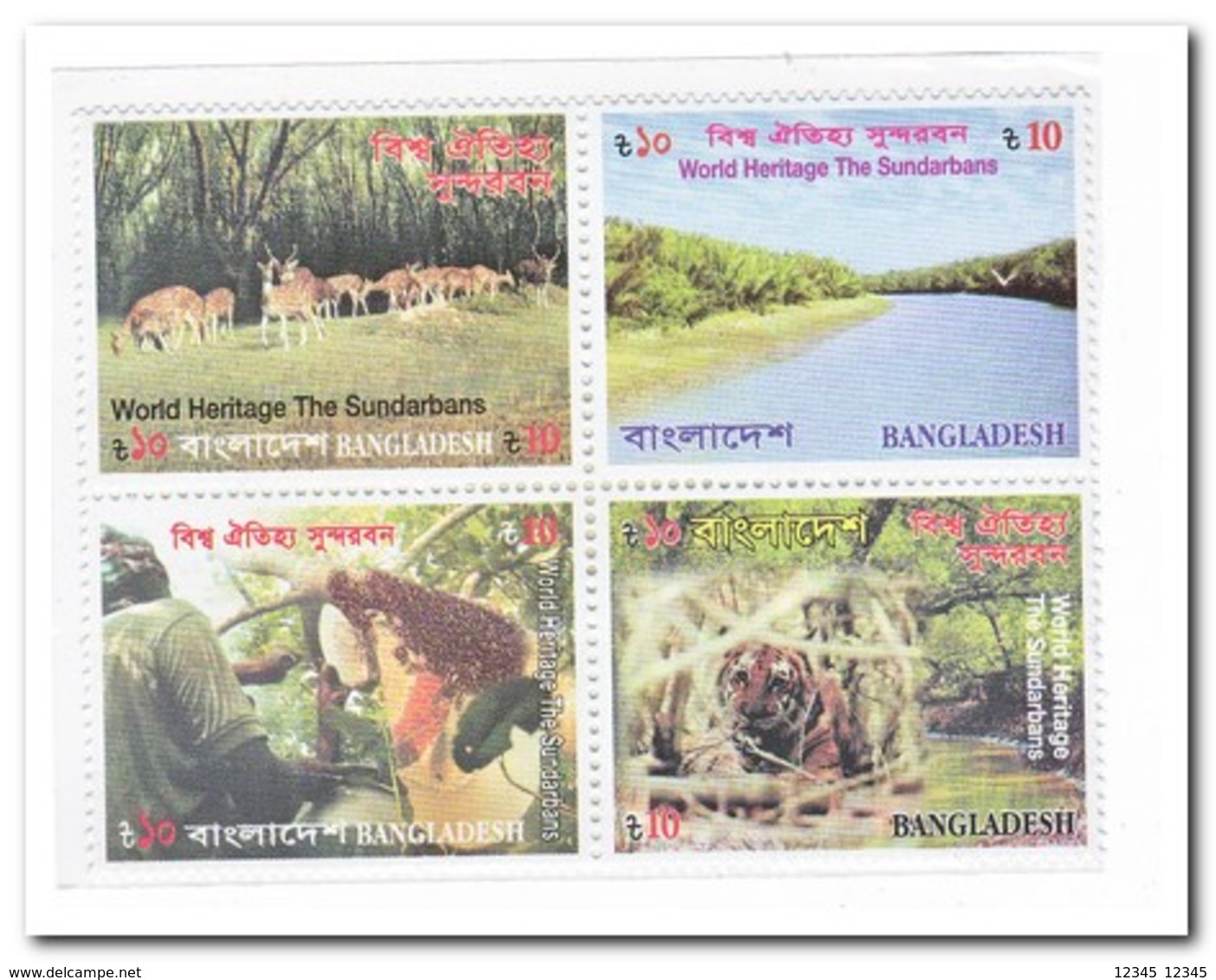 Bangladesh 2008, Postfris MNH, World Heritage, The Sundarbans ( Sheet Perf. & Imperf. ) - Bangladesh