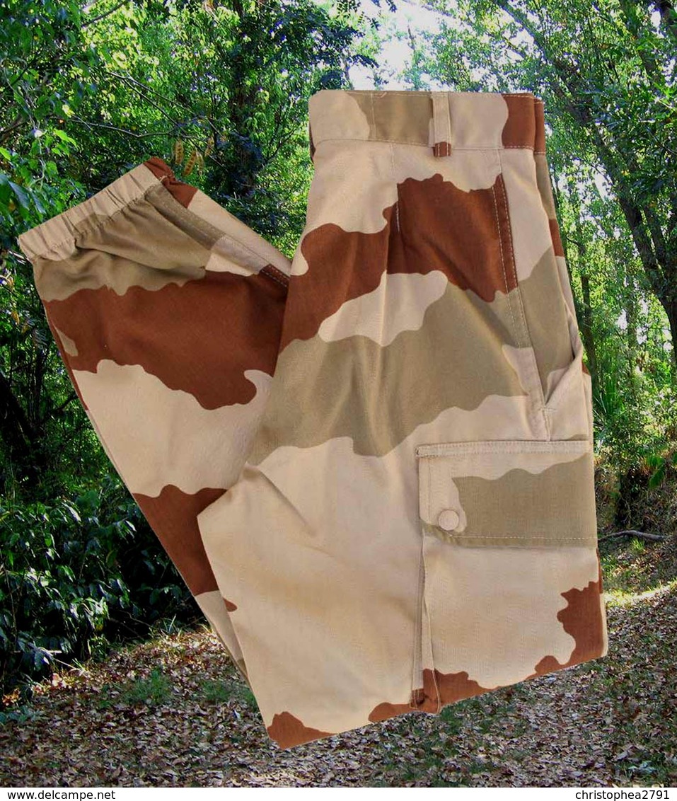 LEGION ETRANGERE PANTALON COMBAT OPEX DESERT  ETAT NEUF - Equipement