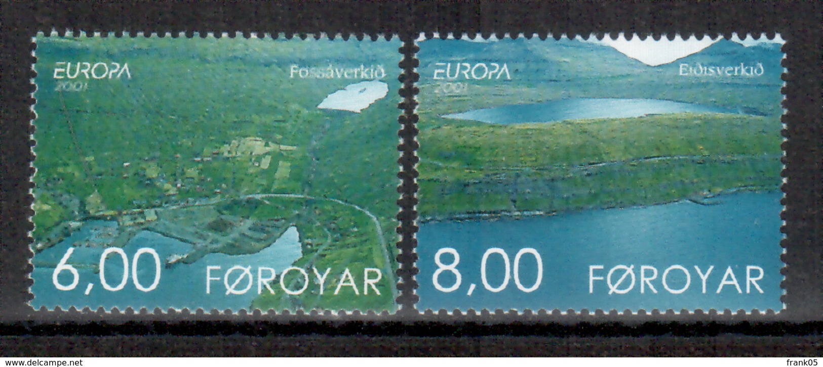 Färöer / Faroer / Féroé 2001 Satz/set EUROPA ** - 2001