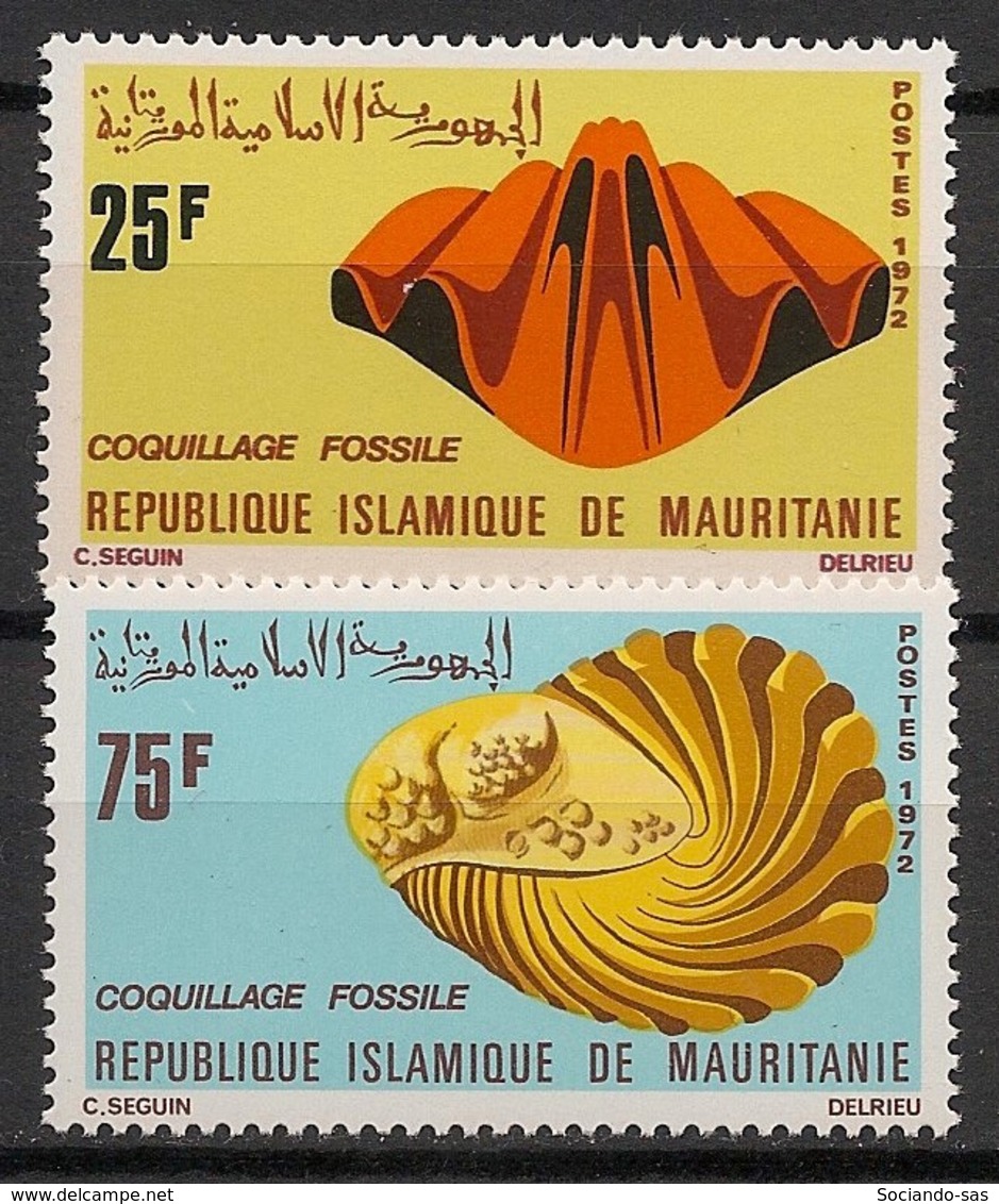 Mauritanie - 1972 - N°Yv. 302 à 303 - Coquillages - Neuf Luxe ** / MNH / Postfrisch - Mauretanien (1960-...)