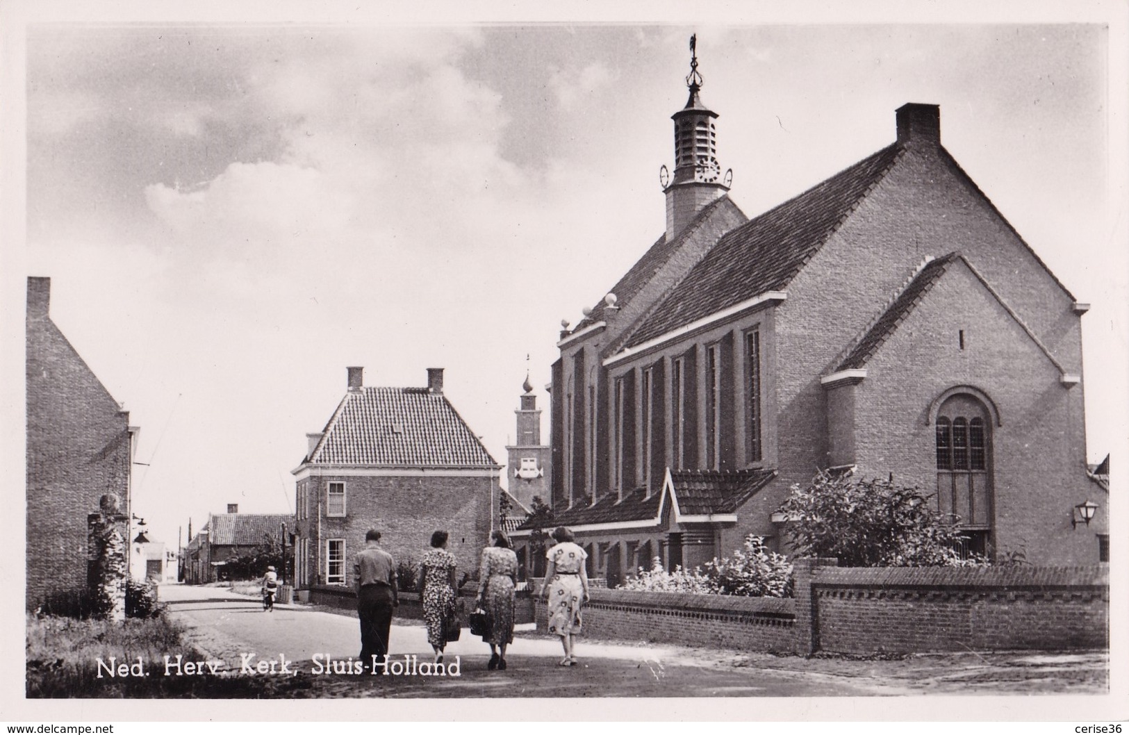 Photo Carte Ned. Herv. Kerk . Sluis - Sluis