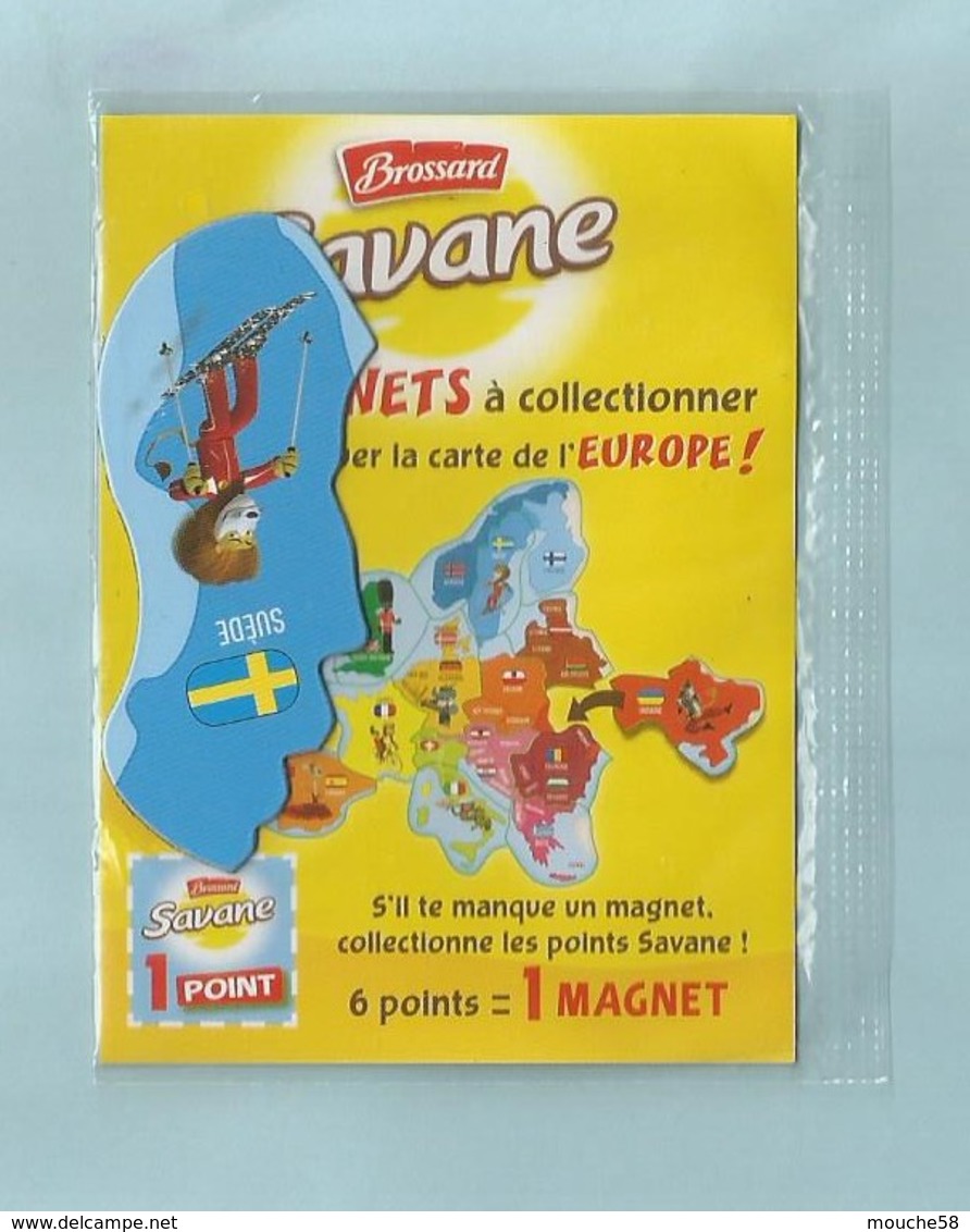 Magnet Brossard Collection Carte Asie  CHINE - Tourisme