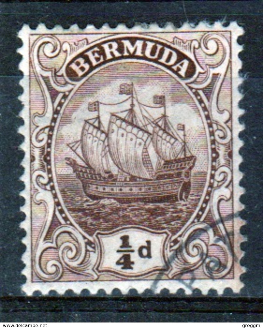 Bermuda ¼d Stamp From The 1910 Definitive Set. - Bermuda