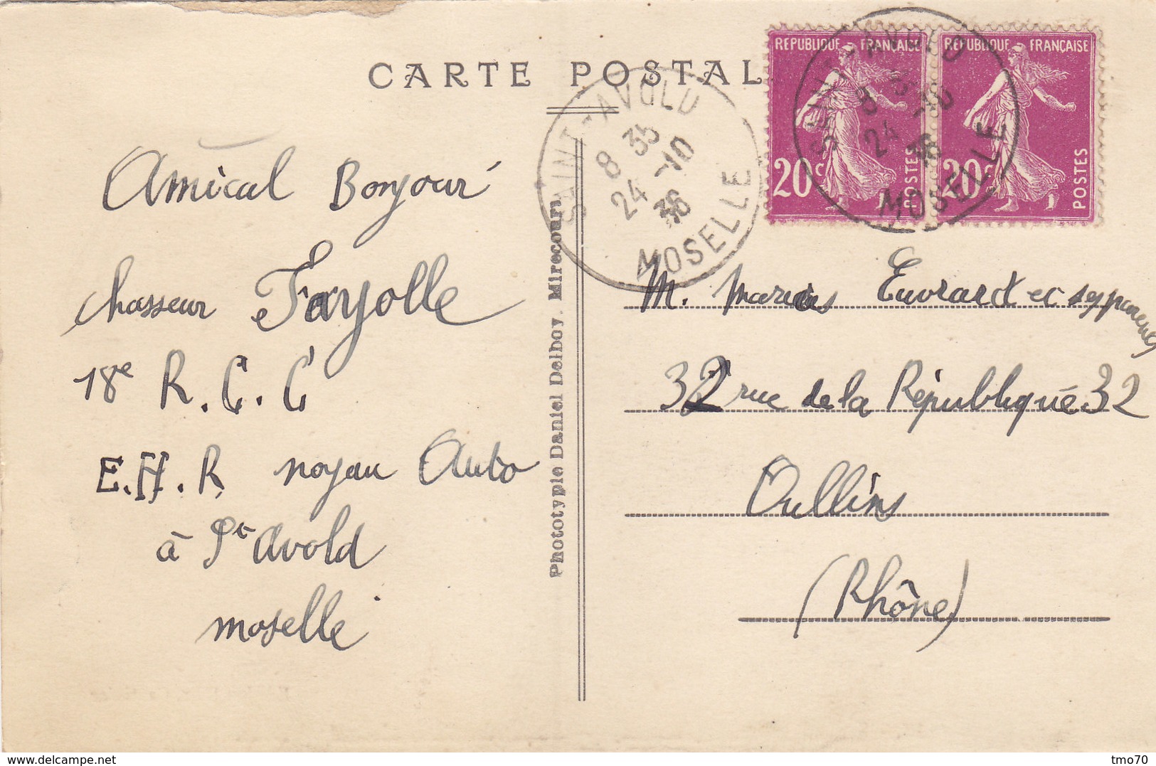 57  Moselle  -  Saint  Avold  -  Rue  Président  Poincaré - Saint-Avold