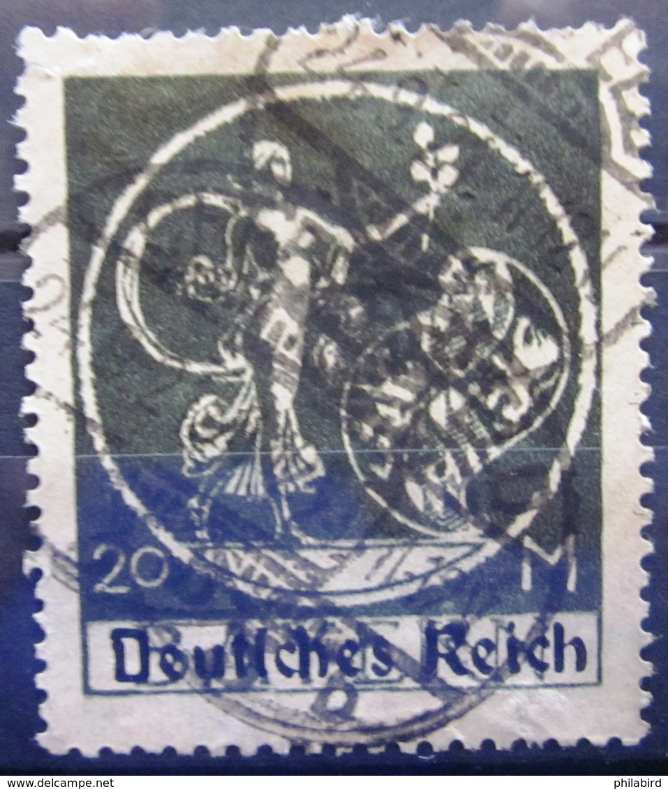 ALLEMAGNE Empire                  N° 118 V                    OBLITERE - Used Stamps