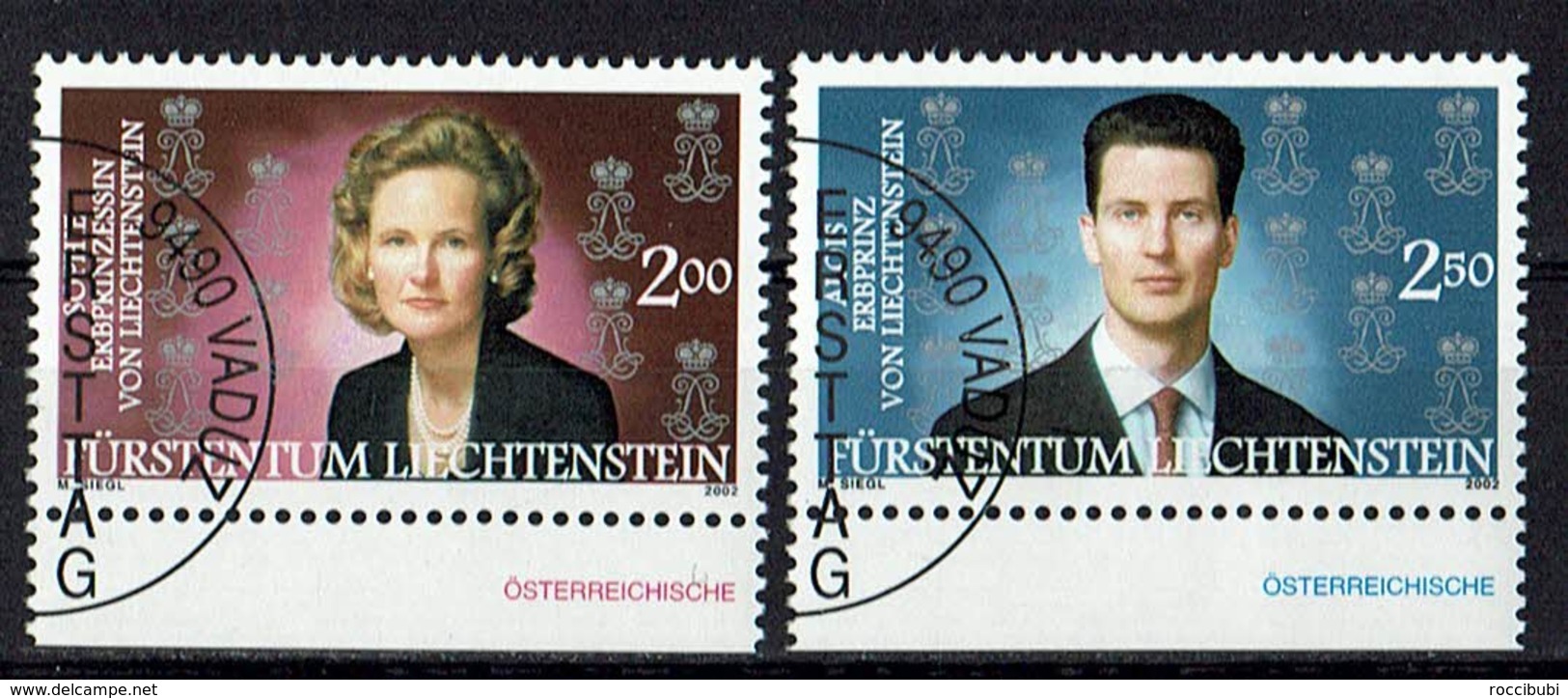 Liechtenstein 2002 # Mi. 1299/1300 O - Oblitérés