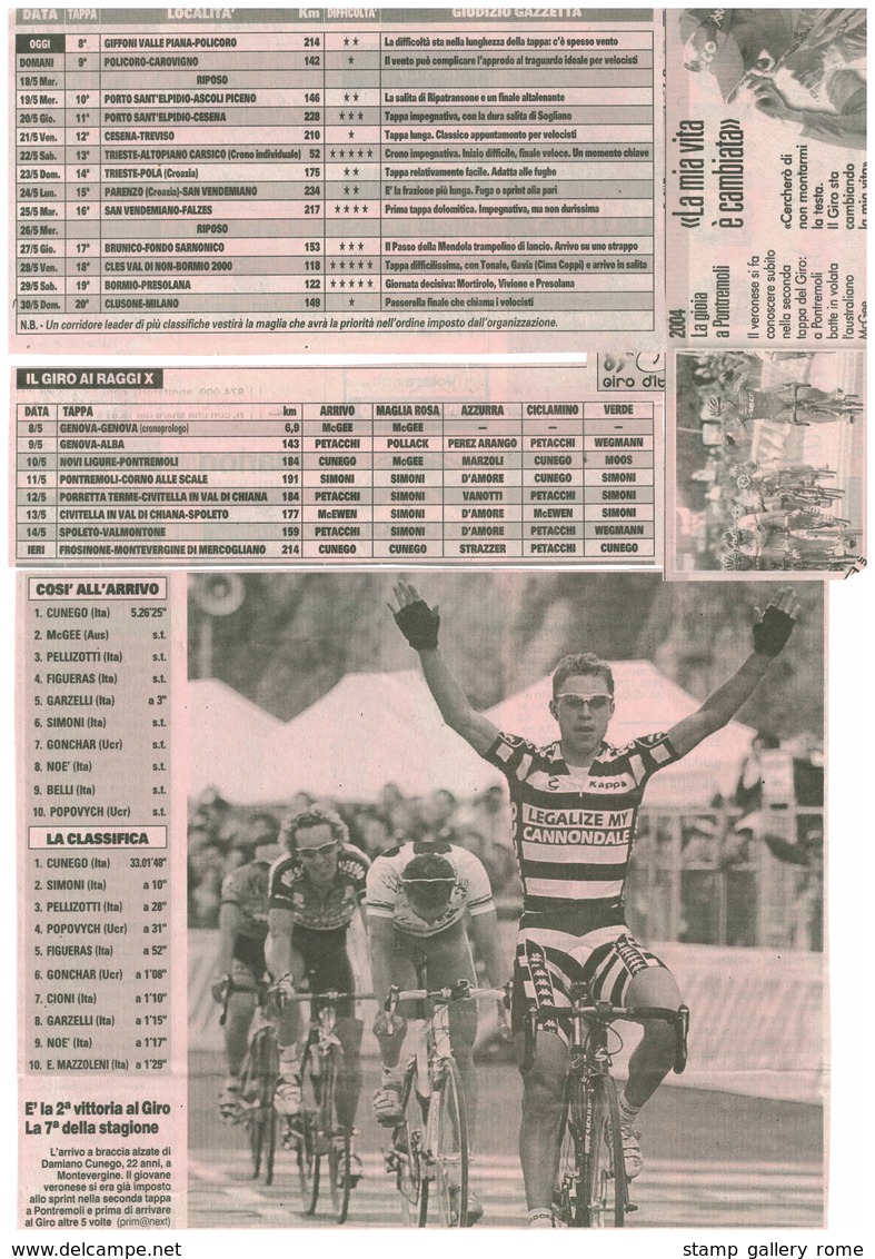 90° GIRO D'ITALIA - OPERA ANALOGICA DI OLTRE 100 PAGINE CREATA DA UN'APPASSIONATO DI FILATELIA, MARCOFILIA E CICLISMO